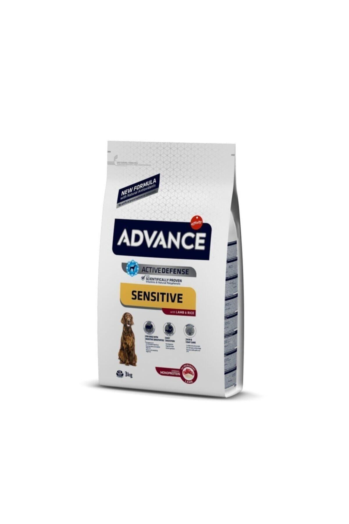 Advance Dog Adult Sensitive Lamb-rice Köpek Maması-3 Kg
