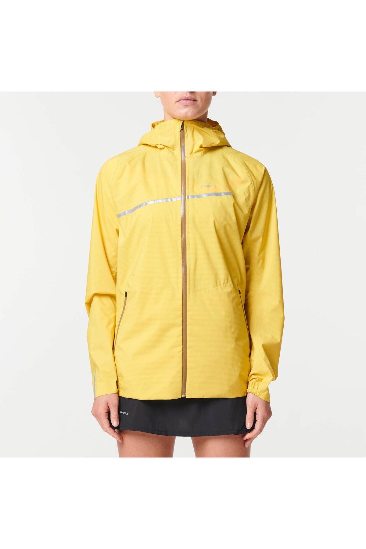 Decathlon Kadın Arazi Koşusu Ceketi - Sarı