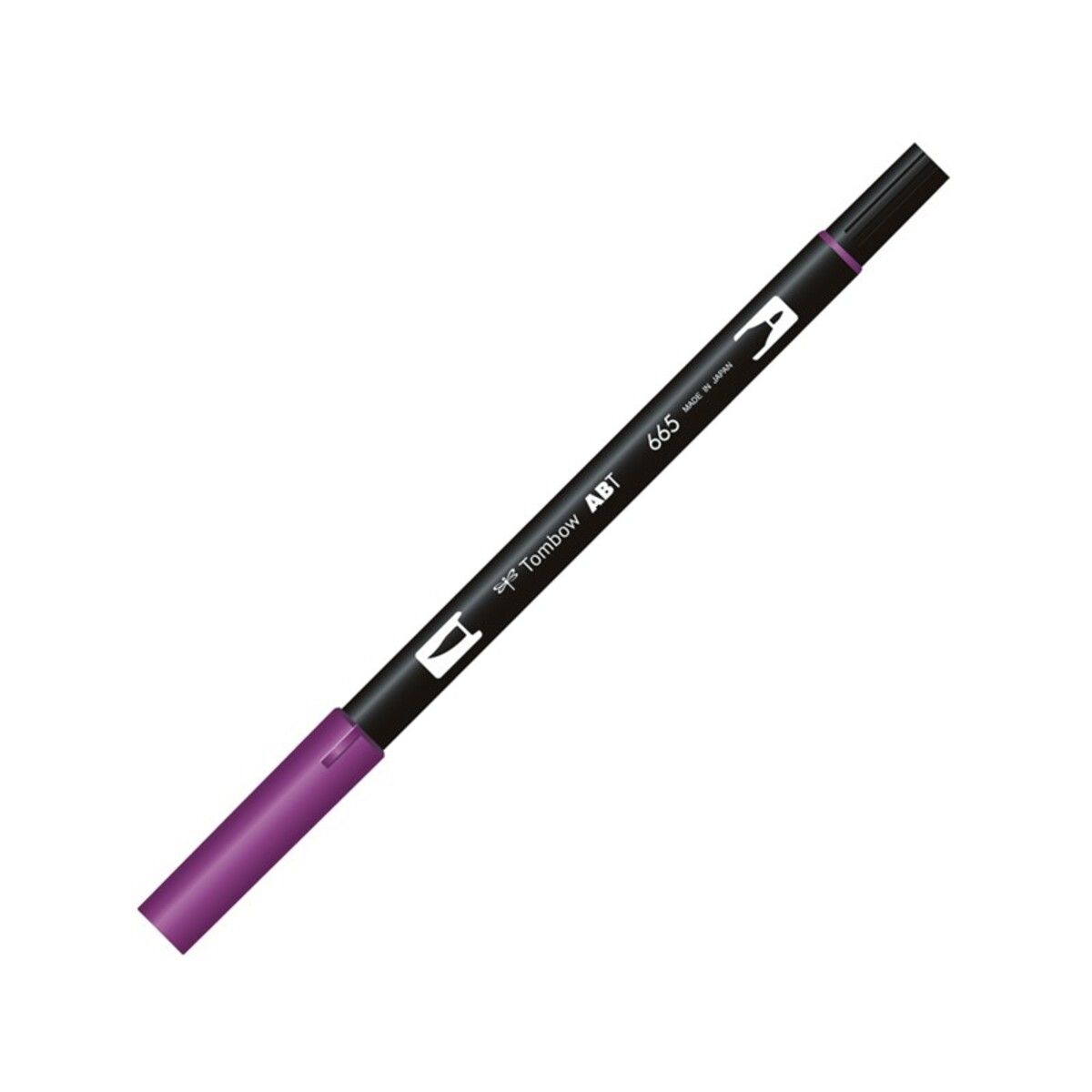 Tombow Ab-t Dual Brush Pen Grafik Kalemi Purple 665
