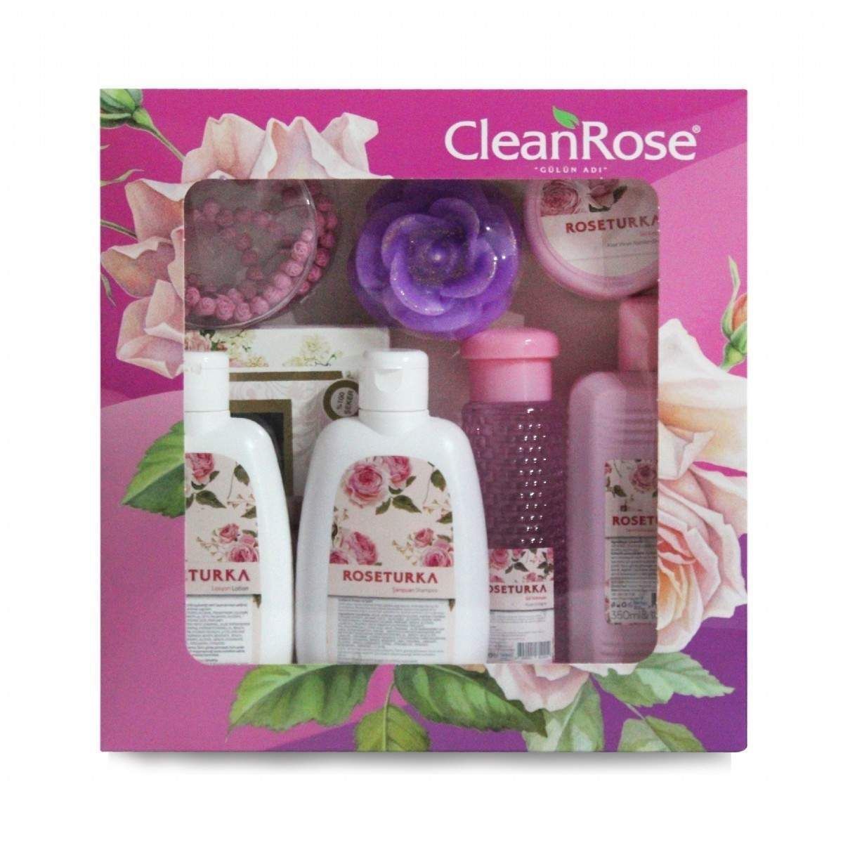 Clean Rose Kutulu Silver Set (gül Ürünleri)