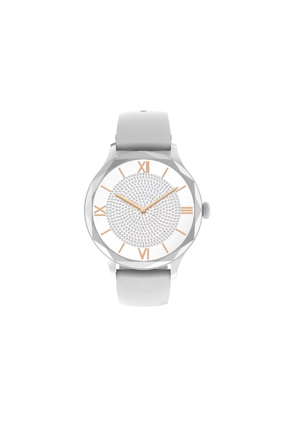FERRO Silikon Beyaz kordon Kadın Akıllı Saat FSW1118D-A