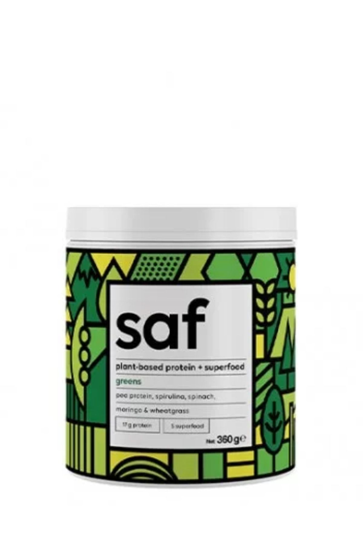 Saf Nutrition Superfood Greens Mix 360gr ( 2 ADET )