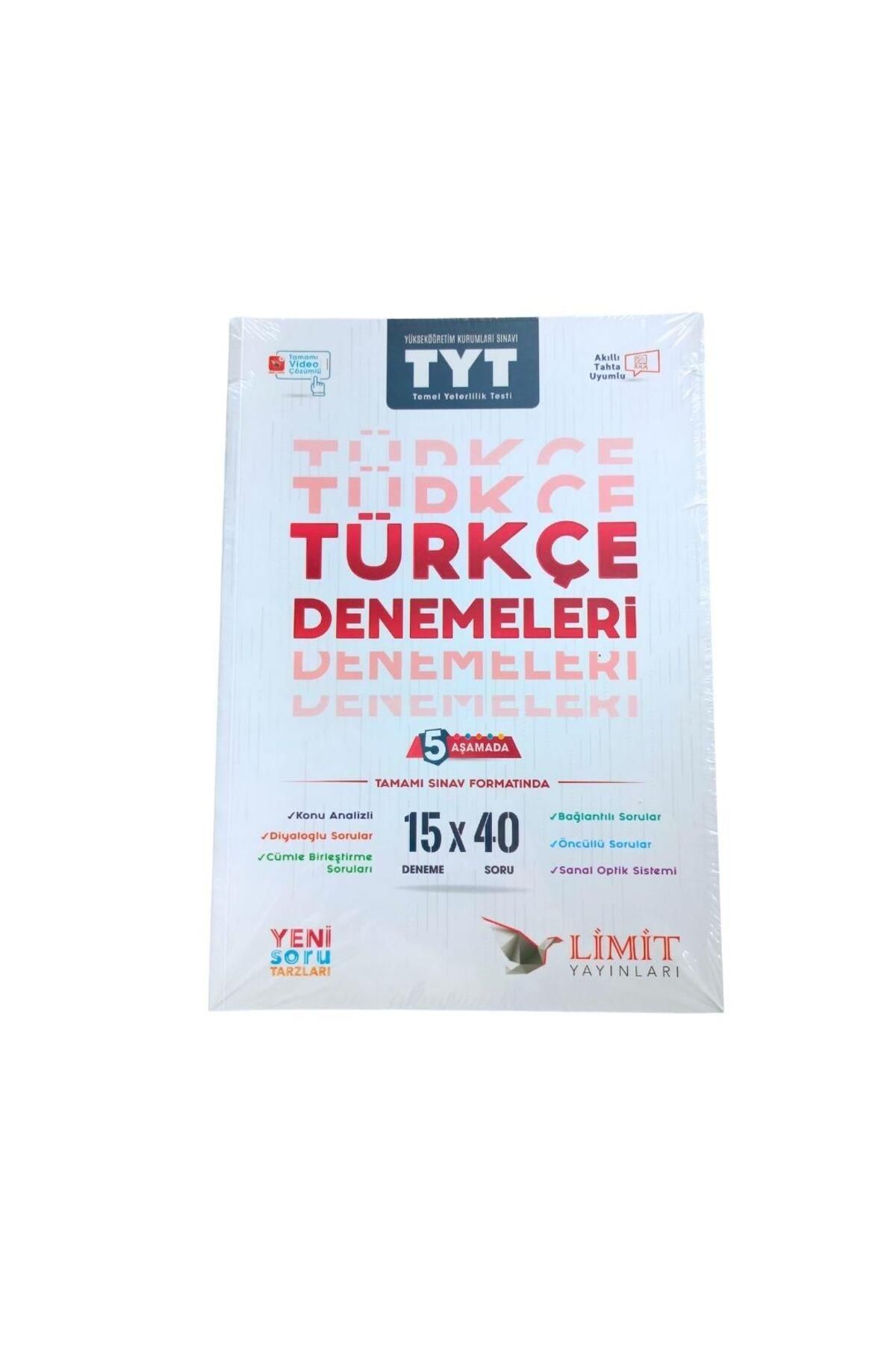 Limit Yayınları Limit TYT 15'li Türkçe Denemeleri