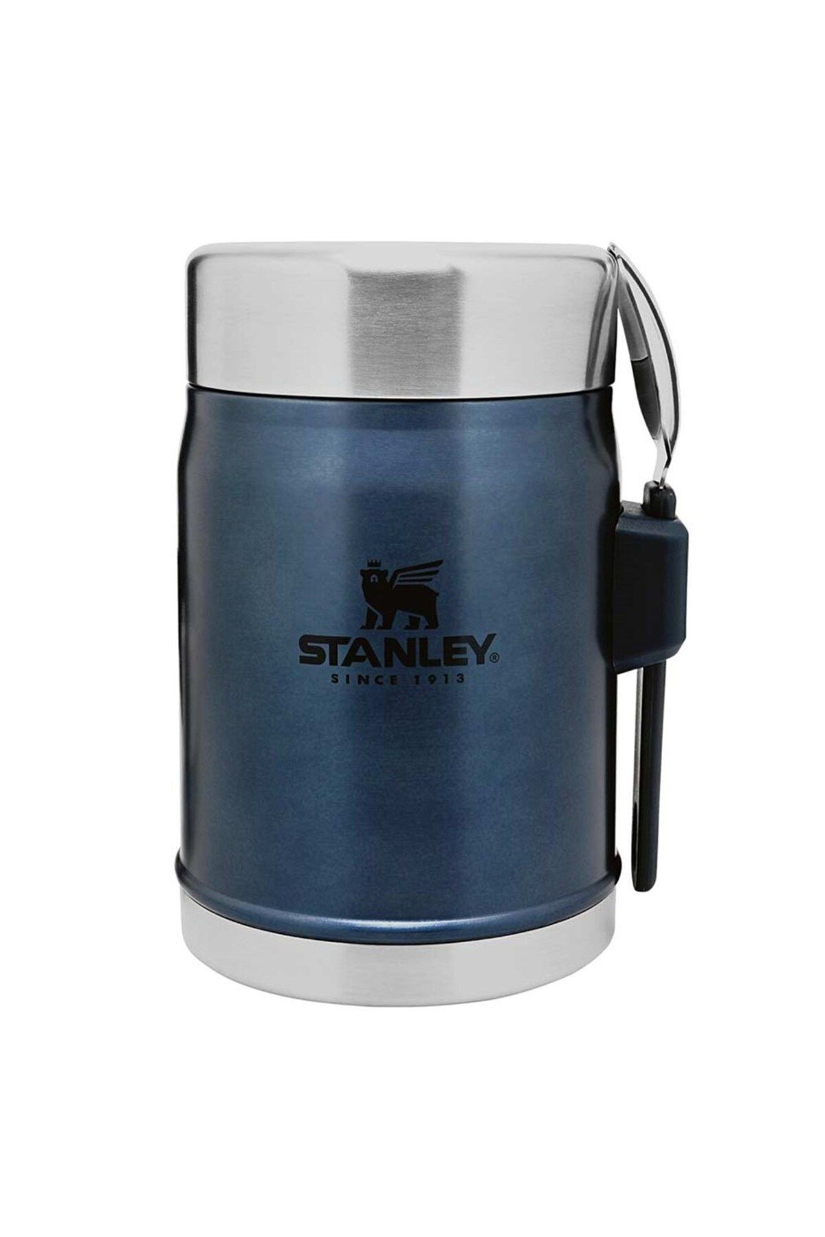 Stanley Klasik Paslanmaz Çelik Yemek Termosu Kaşıklı 0,40 Lt Mavi