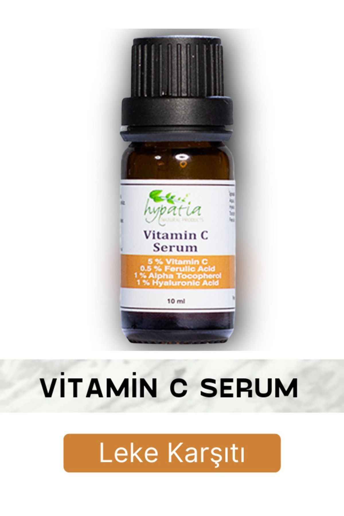 Hypatia Natural Products Hypatia Natural Vitamin C Serum (% 5)