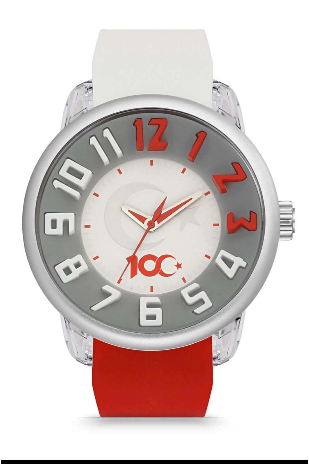 Tendence 100.YIL AY YILDIZ TEMALI UNISEX KOL SAATİ