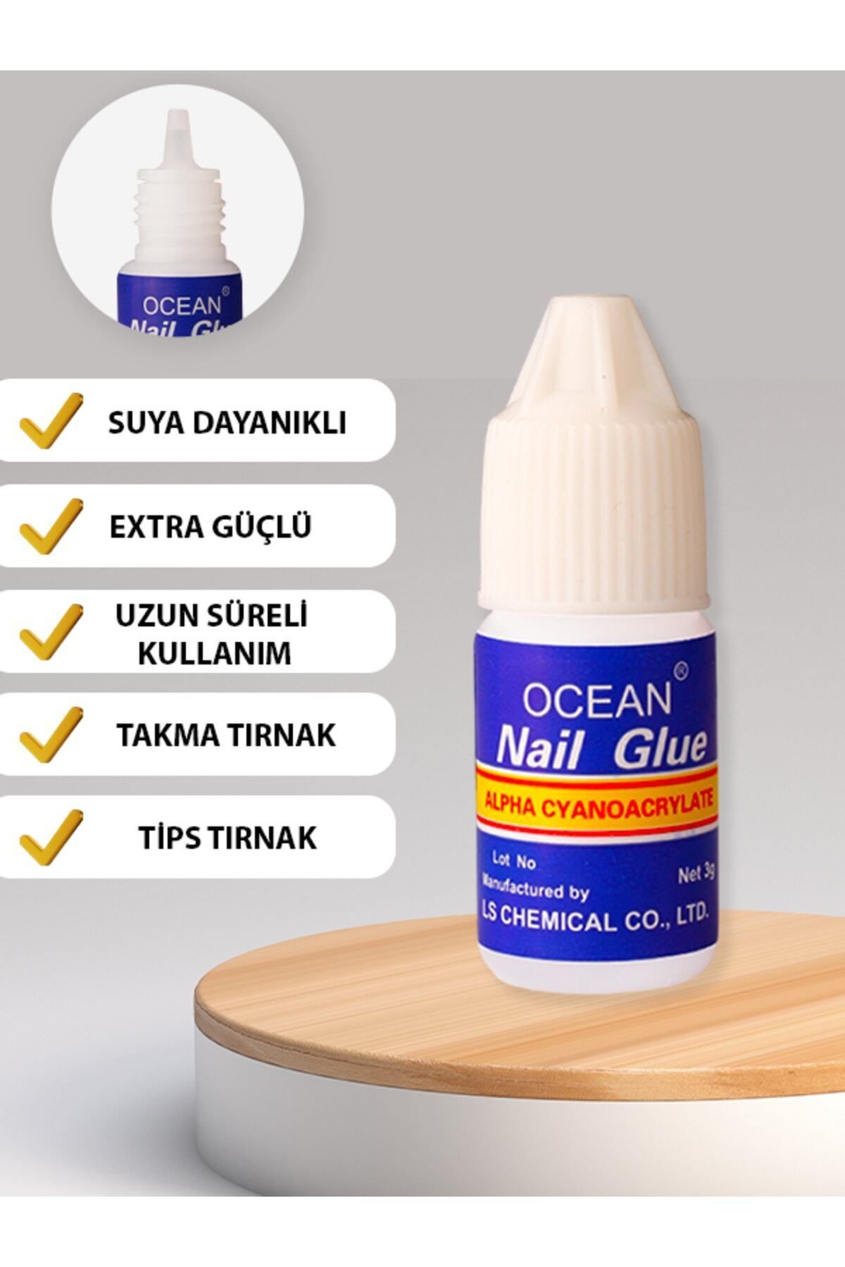 hbtasarim Takma Tırnak Yapıştırıcı Tips Yapıştırıcı Hızlı Yapıştırıcı Nail Glue 3 gr