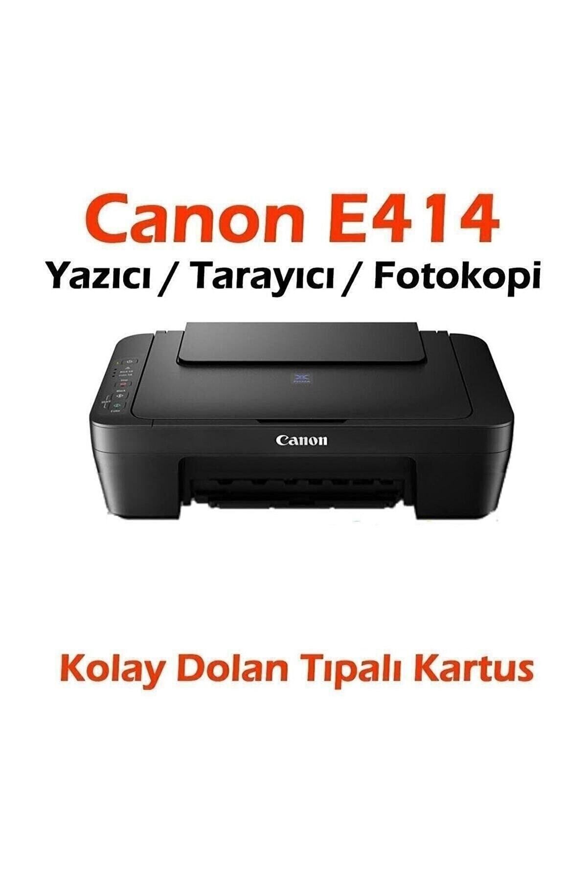 Canon Dolan Kartuşlu E414 Yazıcı / Tarayıcı / Fotokopi