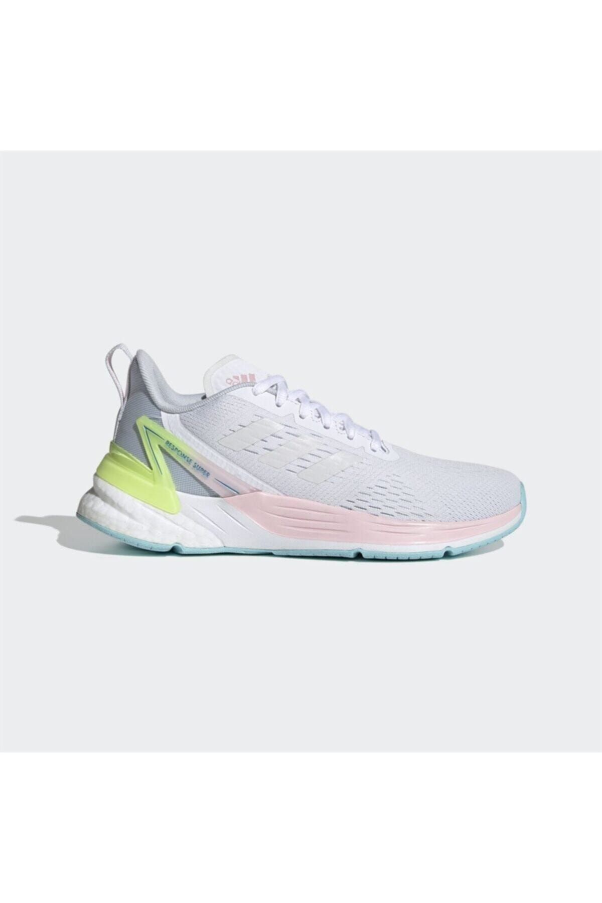 adidas Kadın Beyaz Bağcıklı Koşu Ayakkabısı