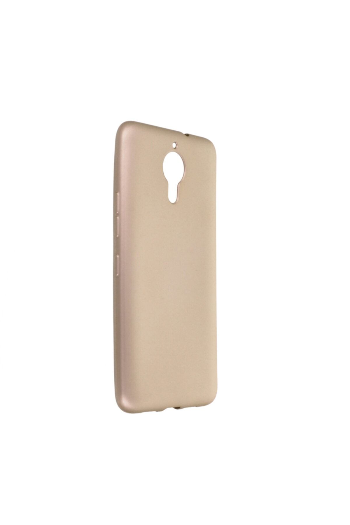 General Mobile 5 Plus Uyumlu Kılıf Yumuşak Pürüzsüz Esnek New Style Case Gold