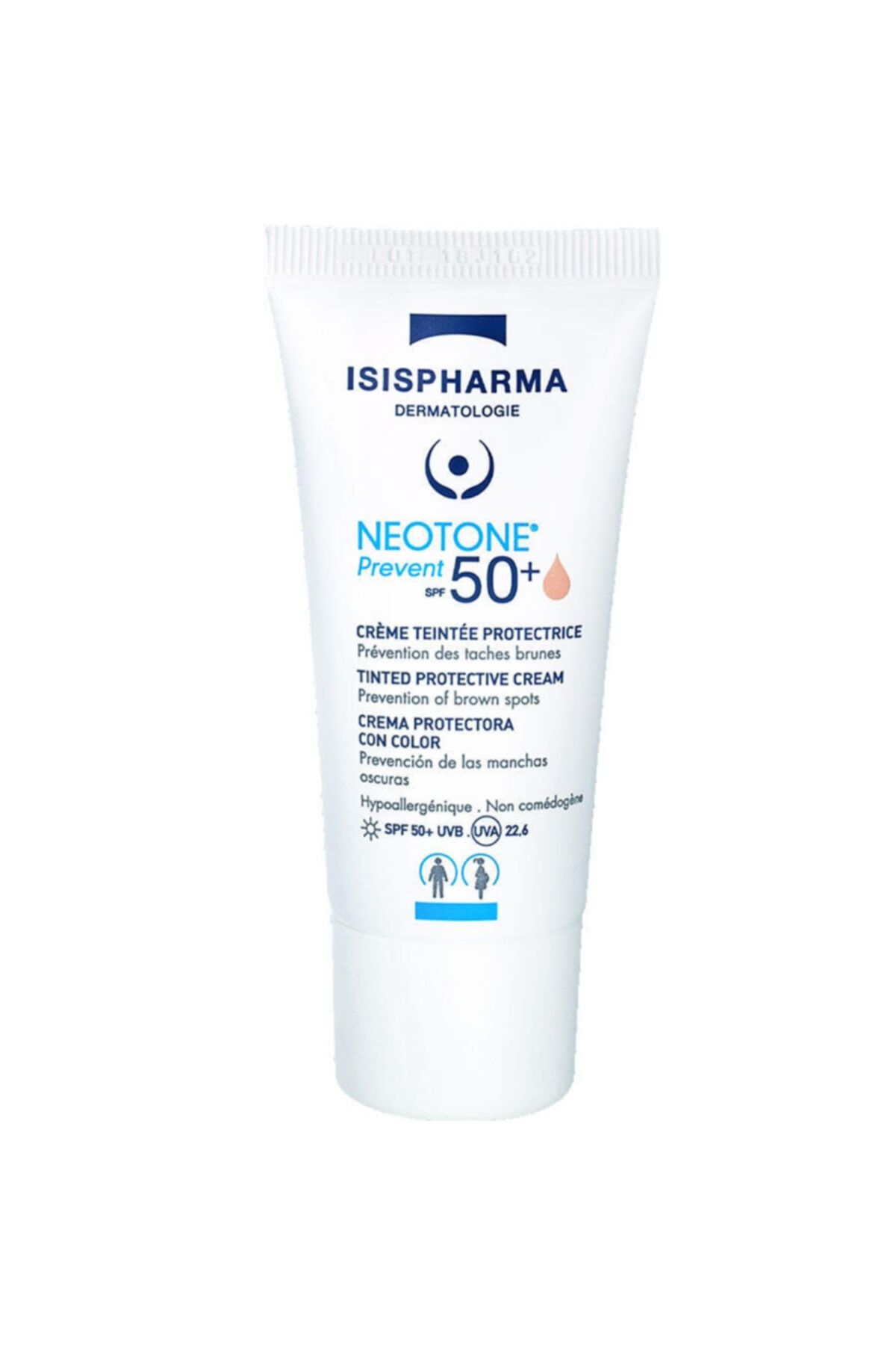ISIS PHARMA Neotone Prevent Tinted Spf 50 Cream Medium 30 ml
