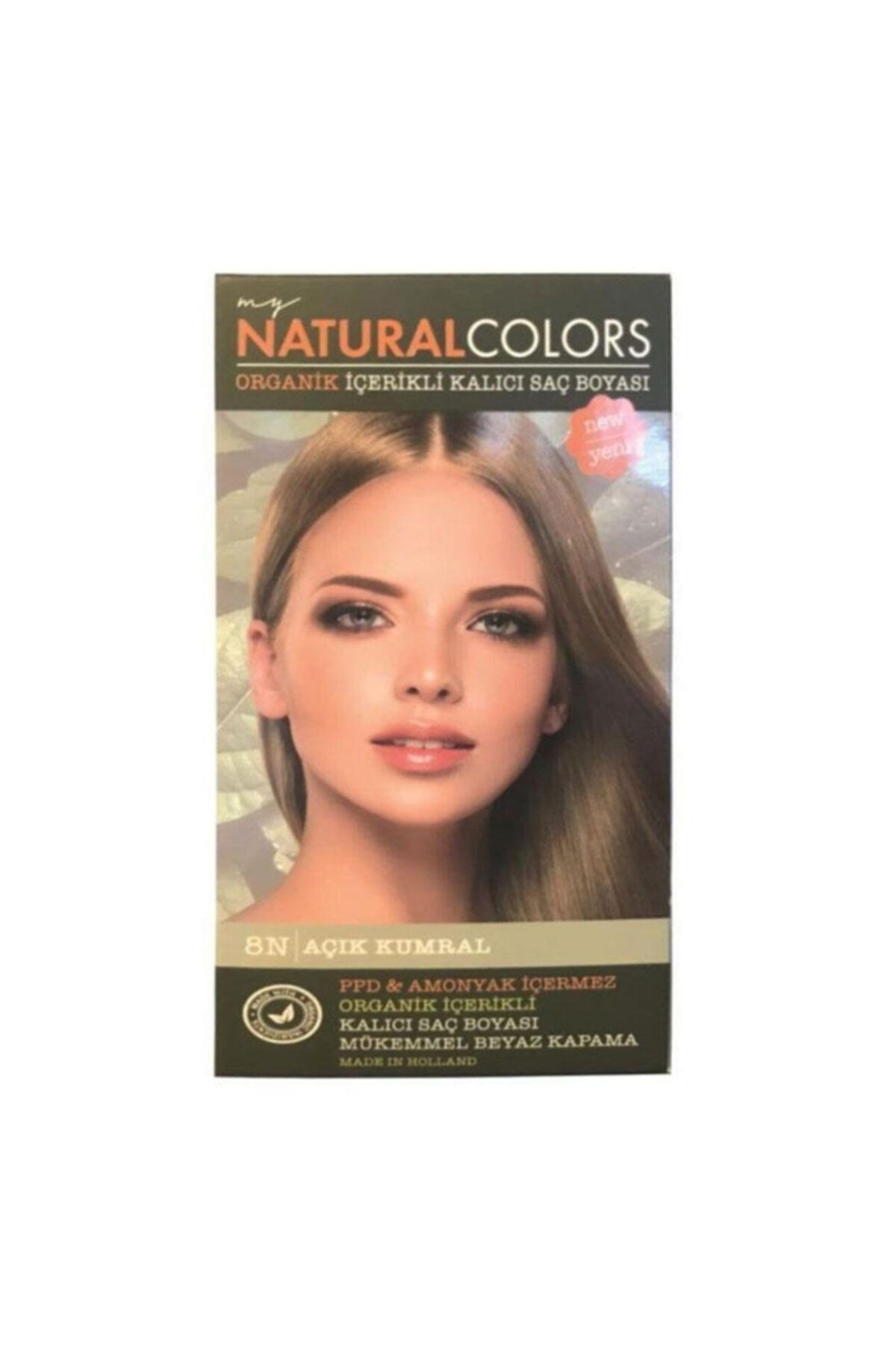 Organic Natural Colors Natural Colors 8n Açık Kumral Organik Saç Boyası