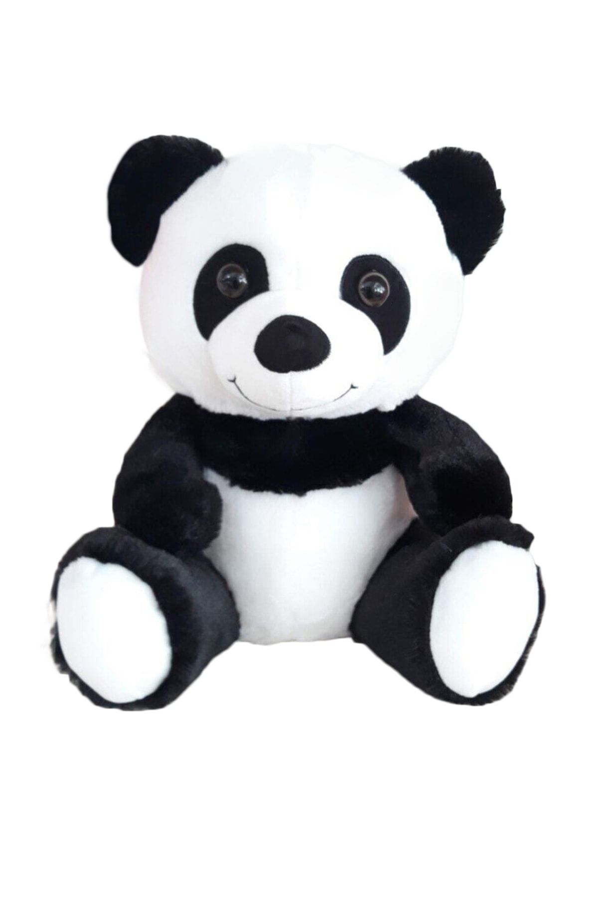 Genel Markalar Siyah Beyaz Renk Sevimli Peluş Panda 45 Cm