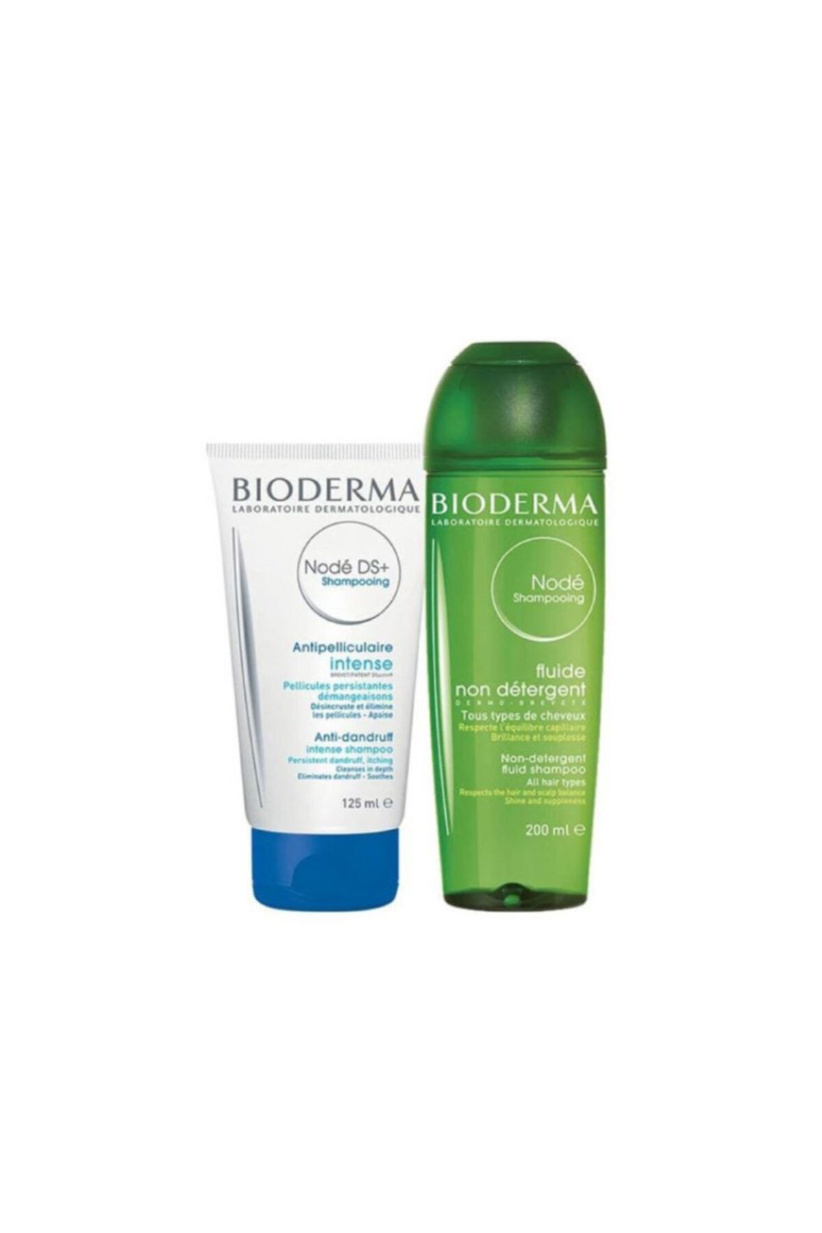 Bioderma Node Fluid Shampoo 200 Ml + Node Ds+ Shampoo 125 Ml