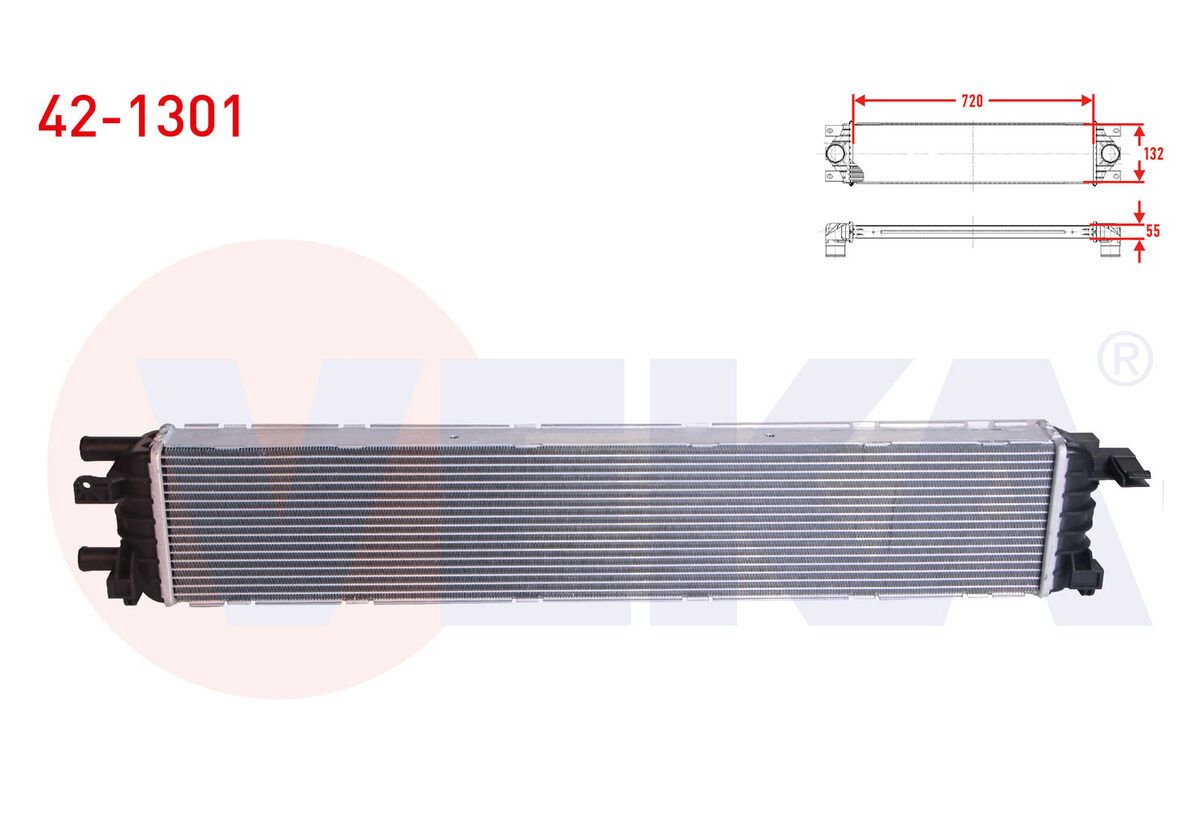 Genel Markalar Turbo Radyatoru (INTERCOOLER) Audı A4 (8K2,B8) 2.0 Tdı 2007-2015