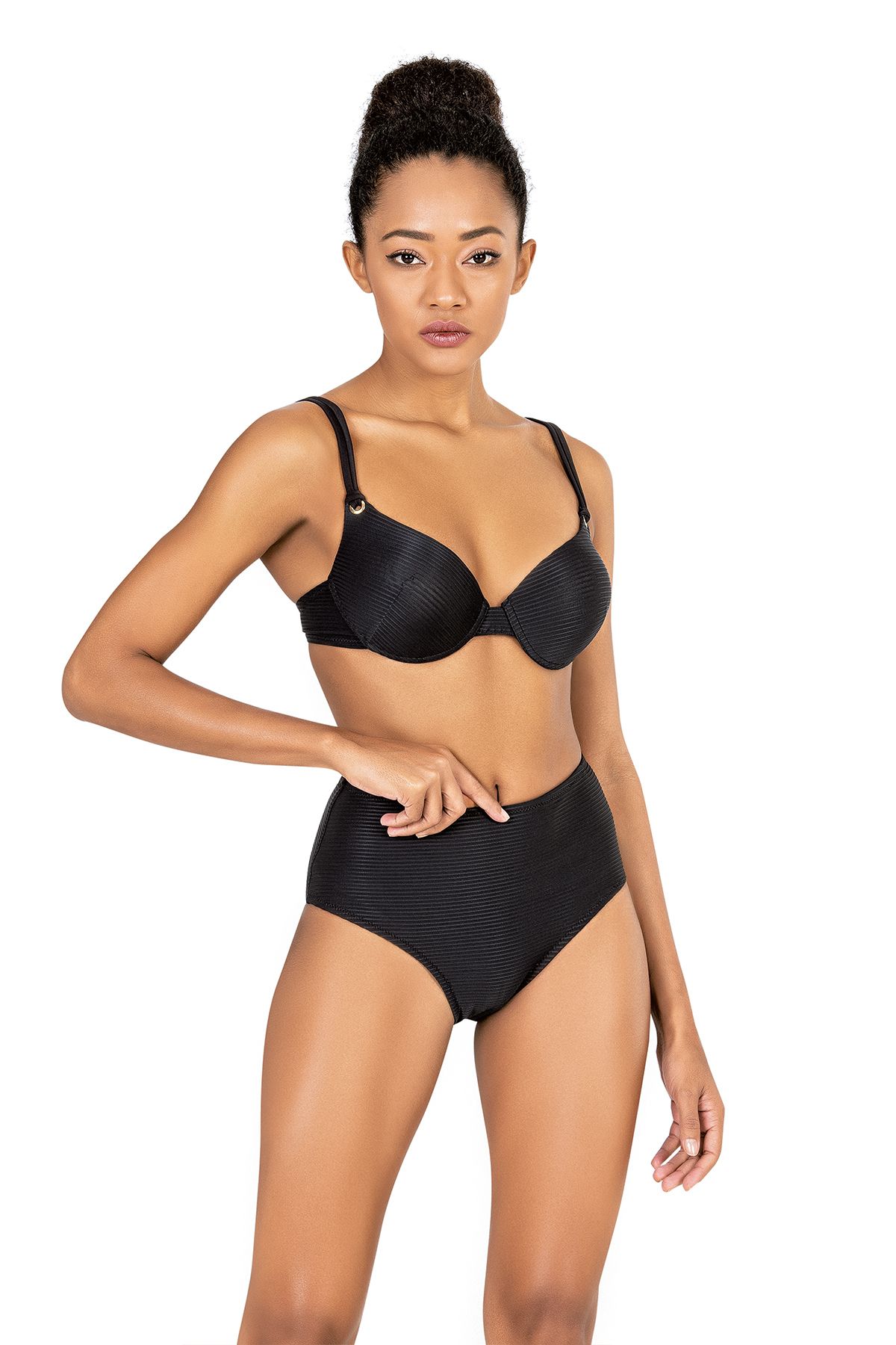 Endeep Bikini Takım Siyah Plaj Giyim | Asmaysan 22097