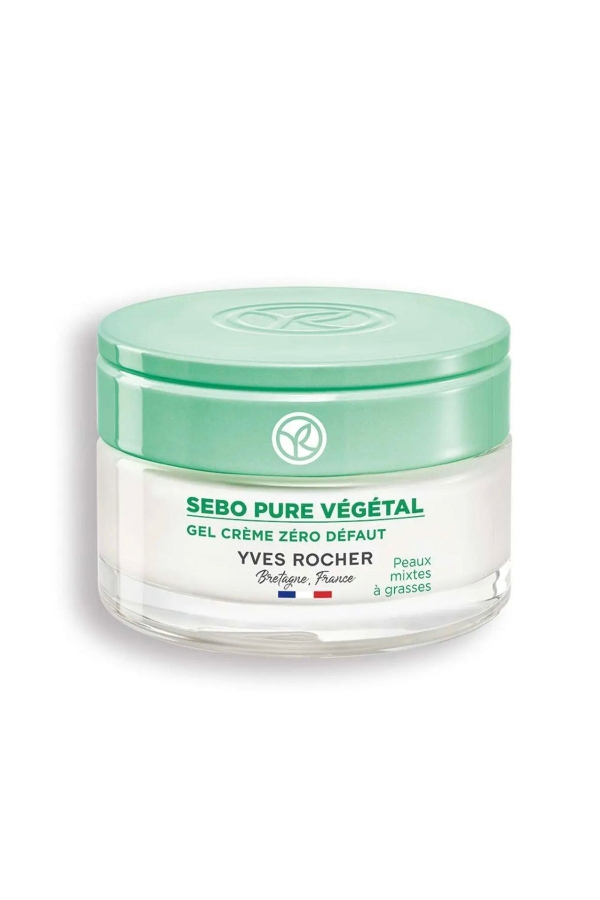 Yves Rocher Karma ve Yağlı Cilt Dengeleyici ve Matlaştırıcı Çinko Salislik Asit Jel Krem Sebo Pure Vegetal 50 ml