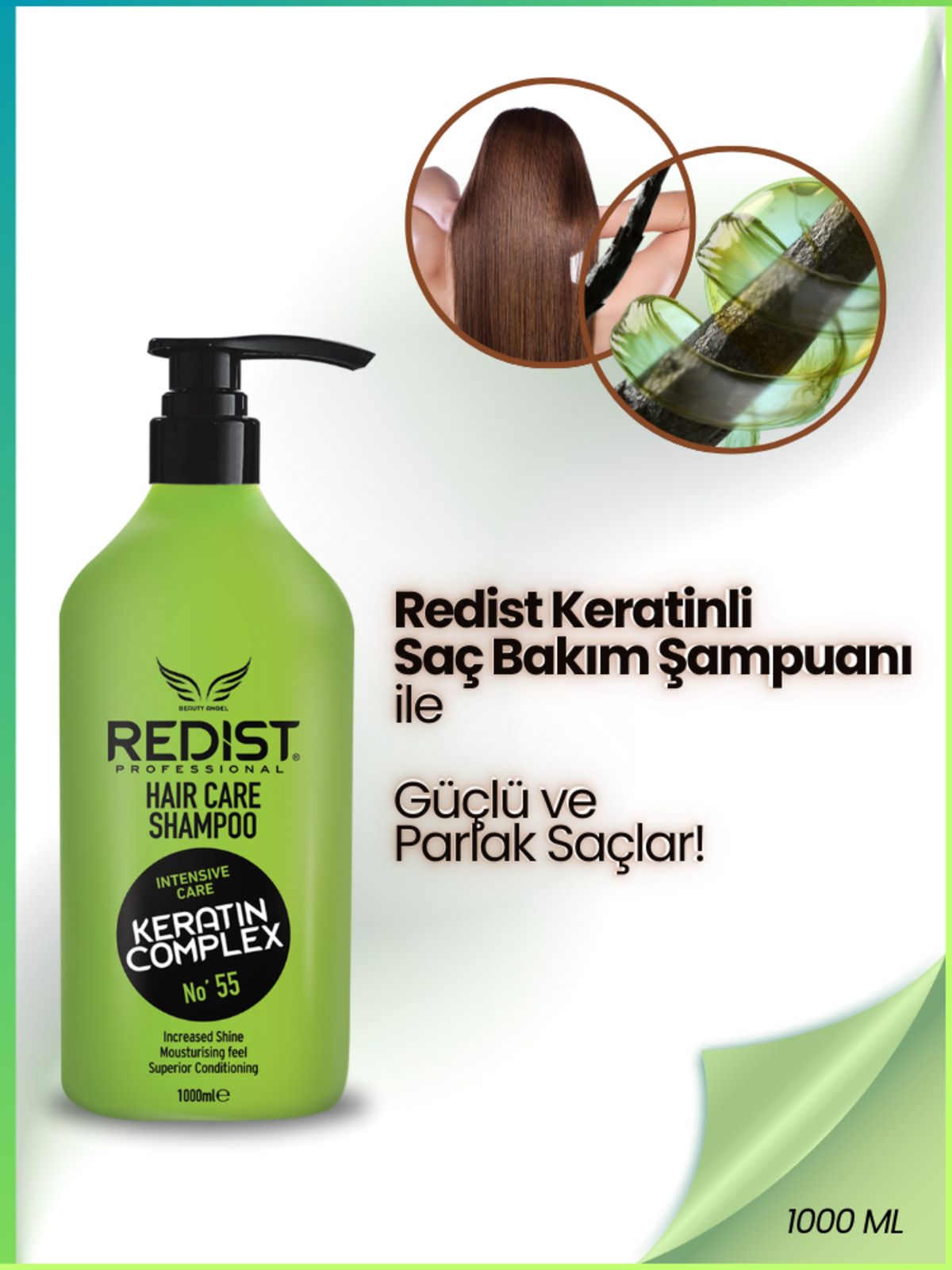 Redist Redıst Keratin Şampuan 1000 ml