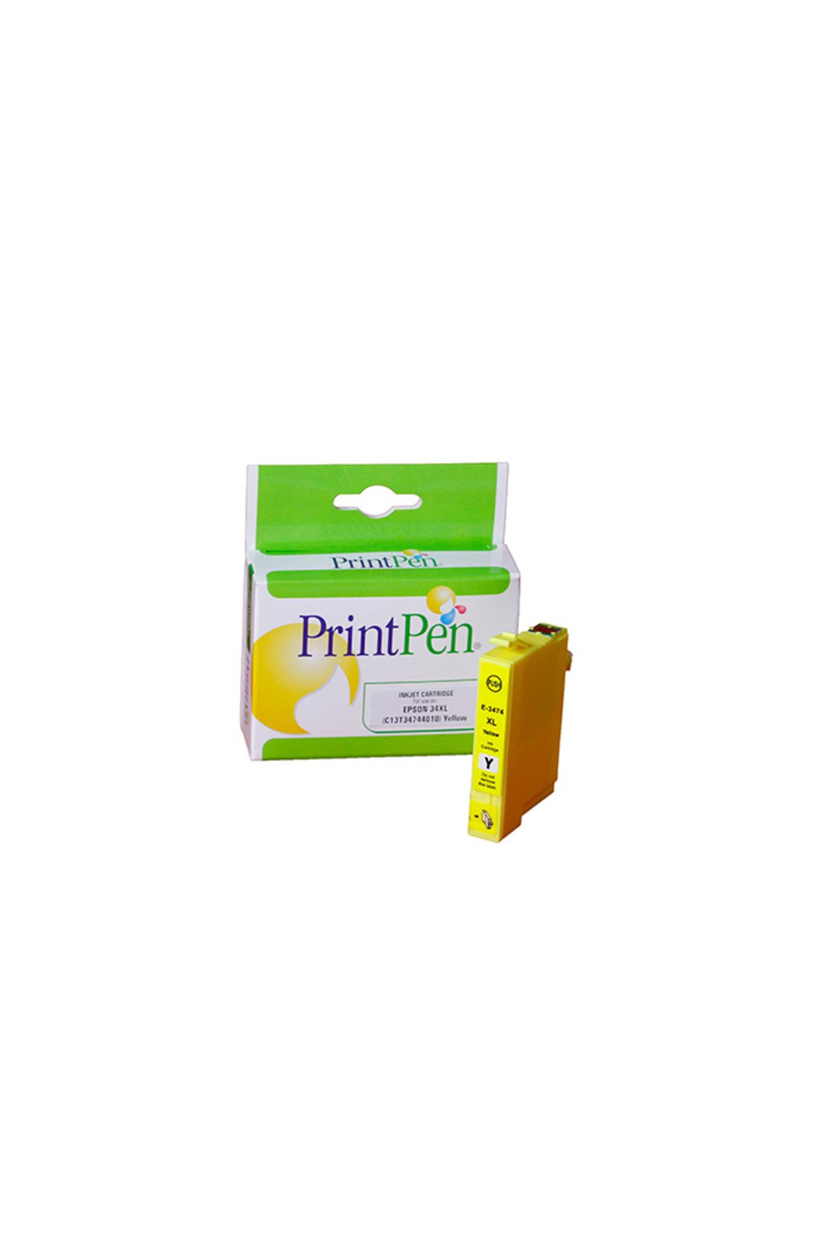 Printpen EPSON 34XL (C13T34744010) Muadil Yellow (10.8ml)