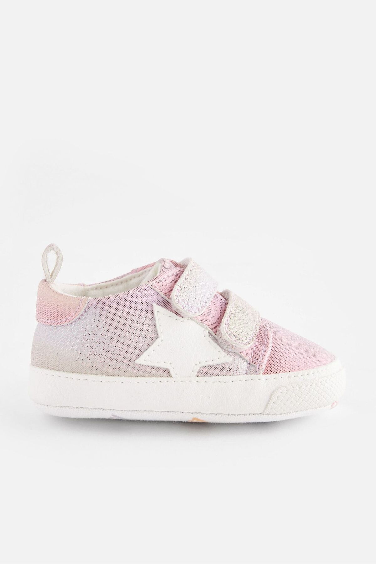 Next Baby Çok Renkli Gökkuşağı Yumuşak Taban Bebek Ev Ayakkabısı