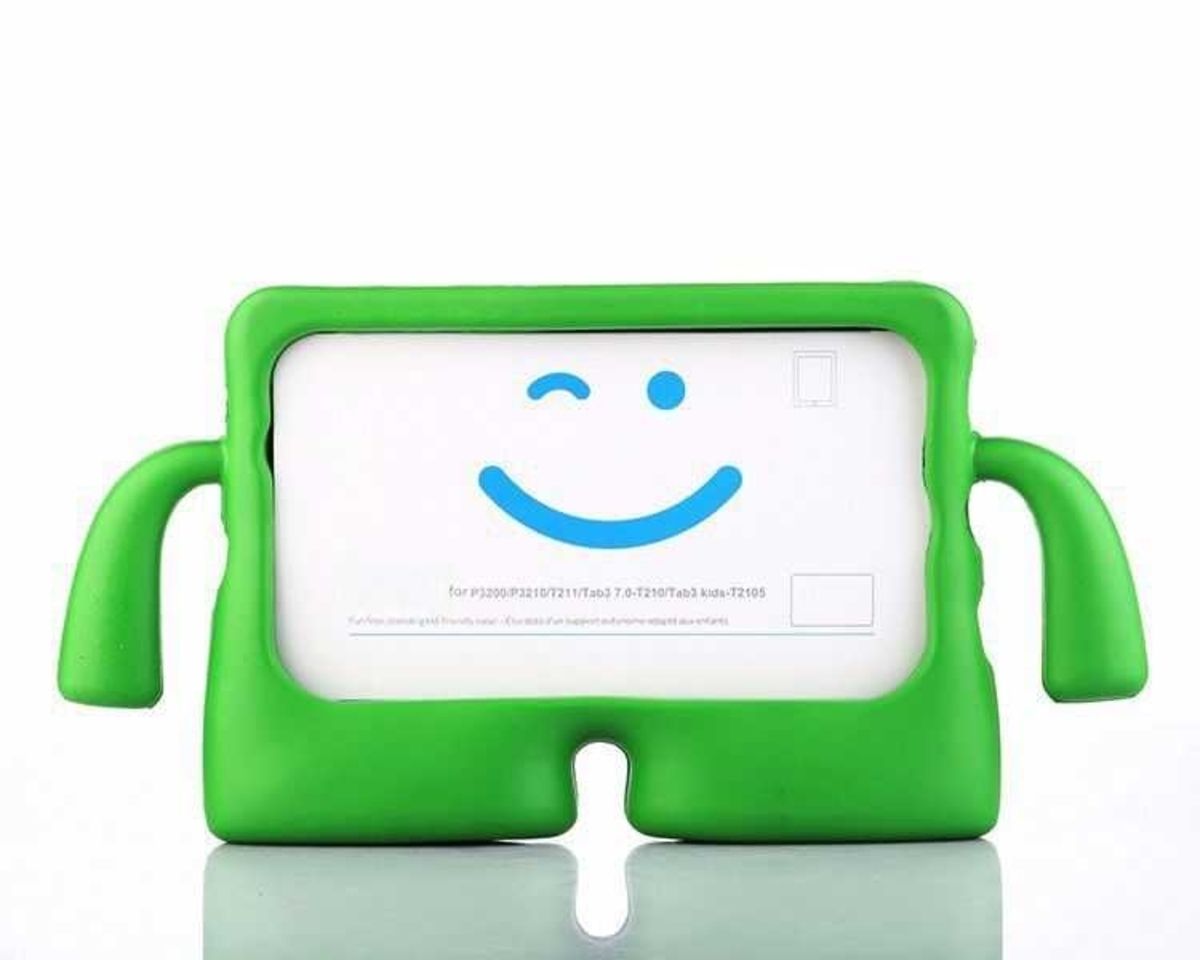 Lopard Samsung Galaxy Tab A7 Lite T225 Uyumlu Standlı Çocuklar Için Renkli Tutacaklı Tablet Kılıfı