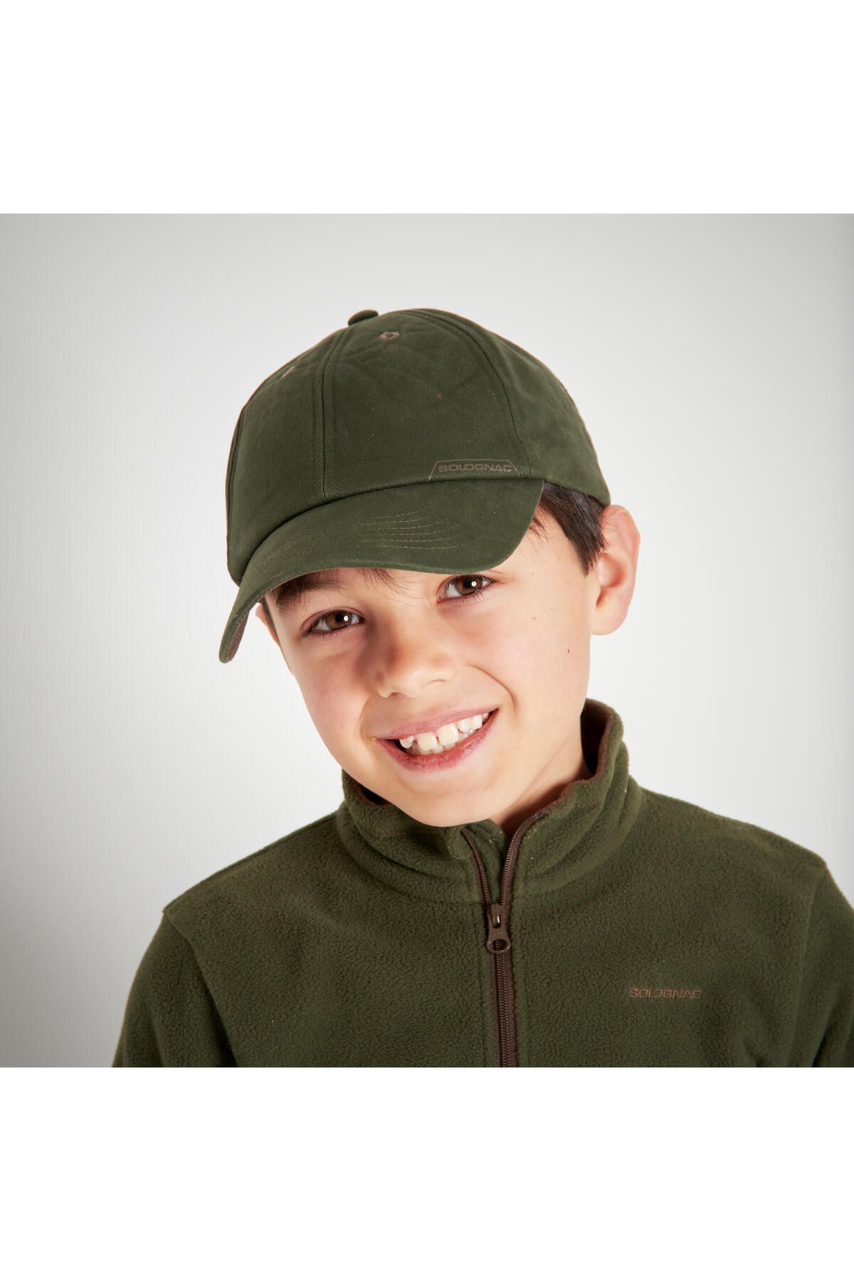Decathlon Çocuk Şapka - Avcılık Ve Doğa Gözlemi - Yeşil - 100