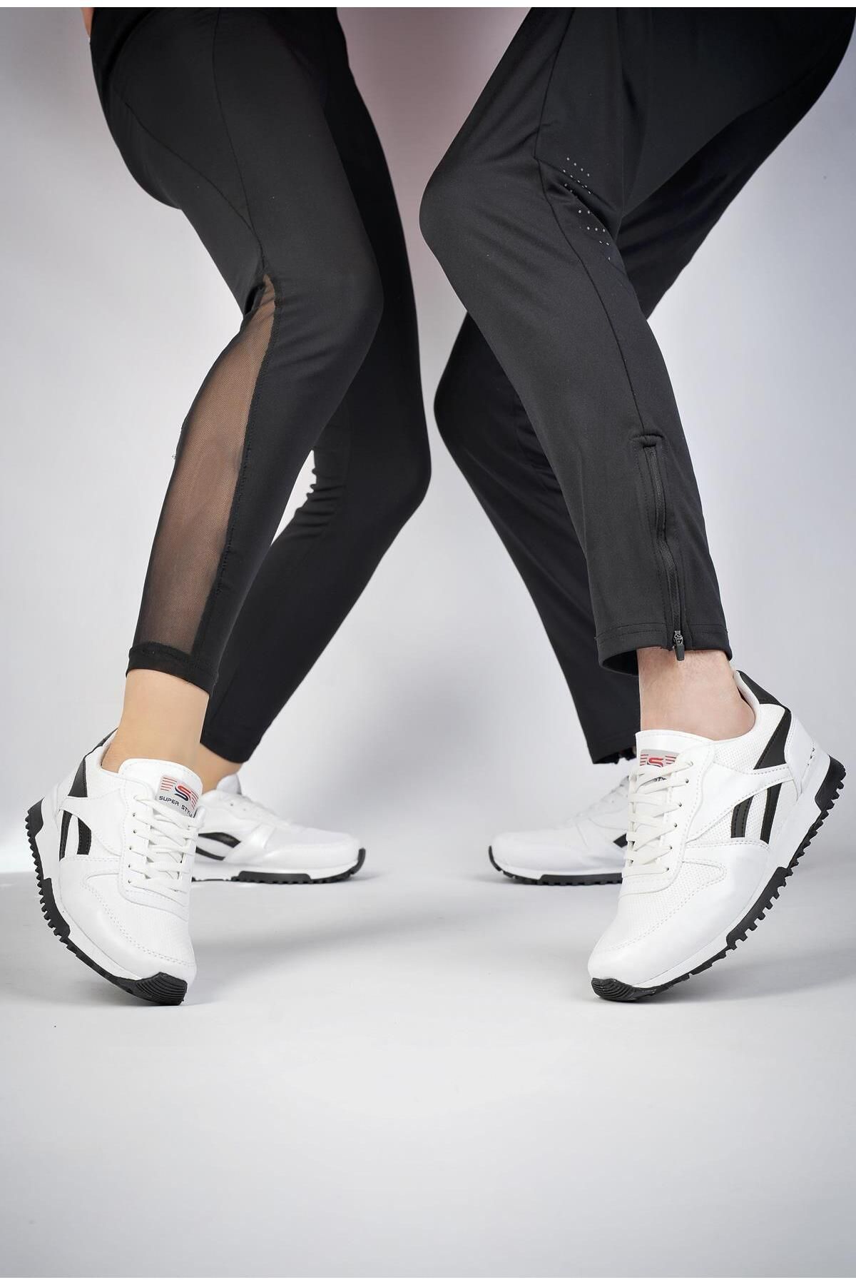 Muggo Blake Unisex Ortopedik Günlük Garantili Yürüyüş Koşu Sneaker Spor Ayakkabı