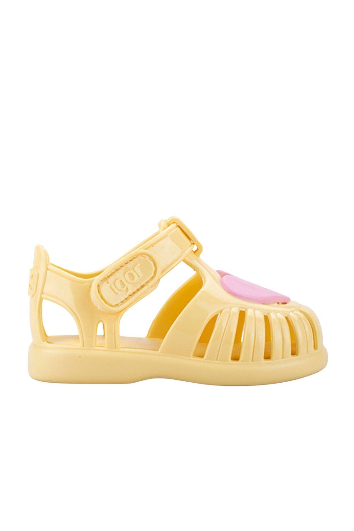 IGOR Çocuk Cırtlı Sandalet S10310 Tobby Gloss Love