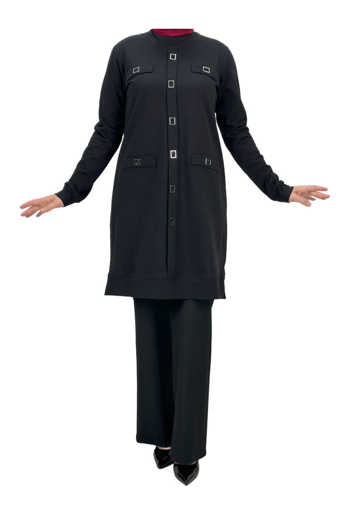 ottoman wear OTW2072 Compack Cepli Tunik Siyah