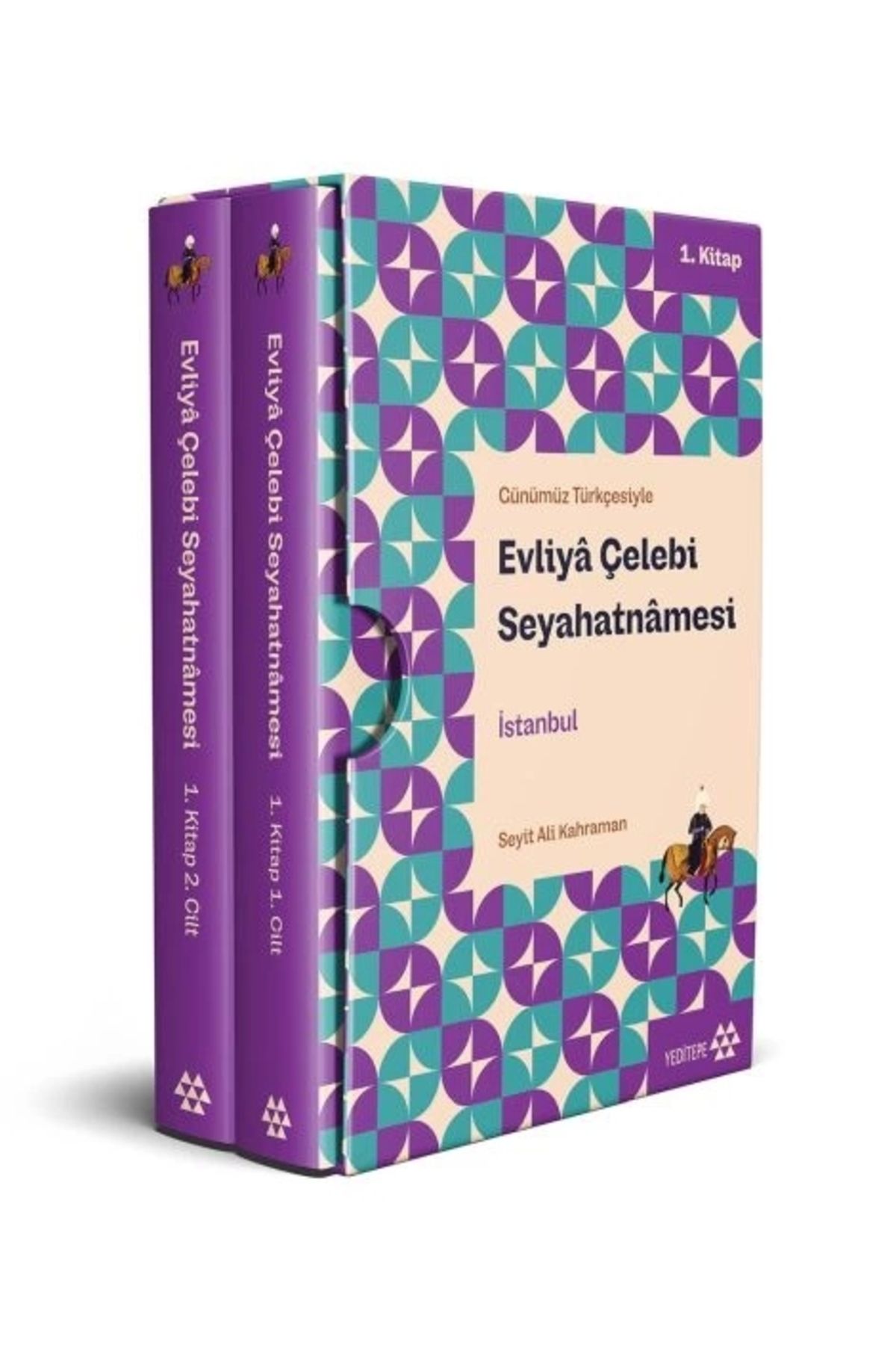 Yeditepe Yayınevi Evliyâ Çelebi Seyahatnâmesi Istanbul 1. Kitap (2 CİLT KUTULU)