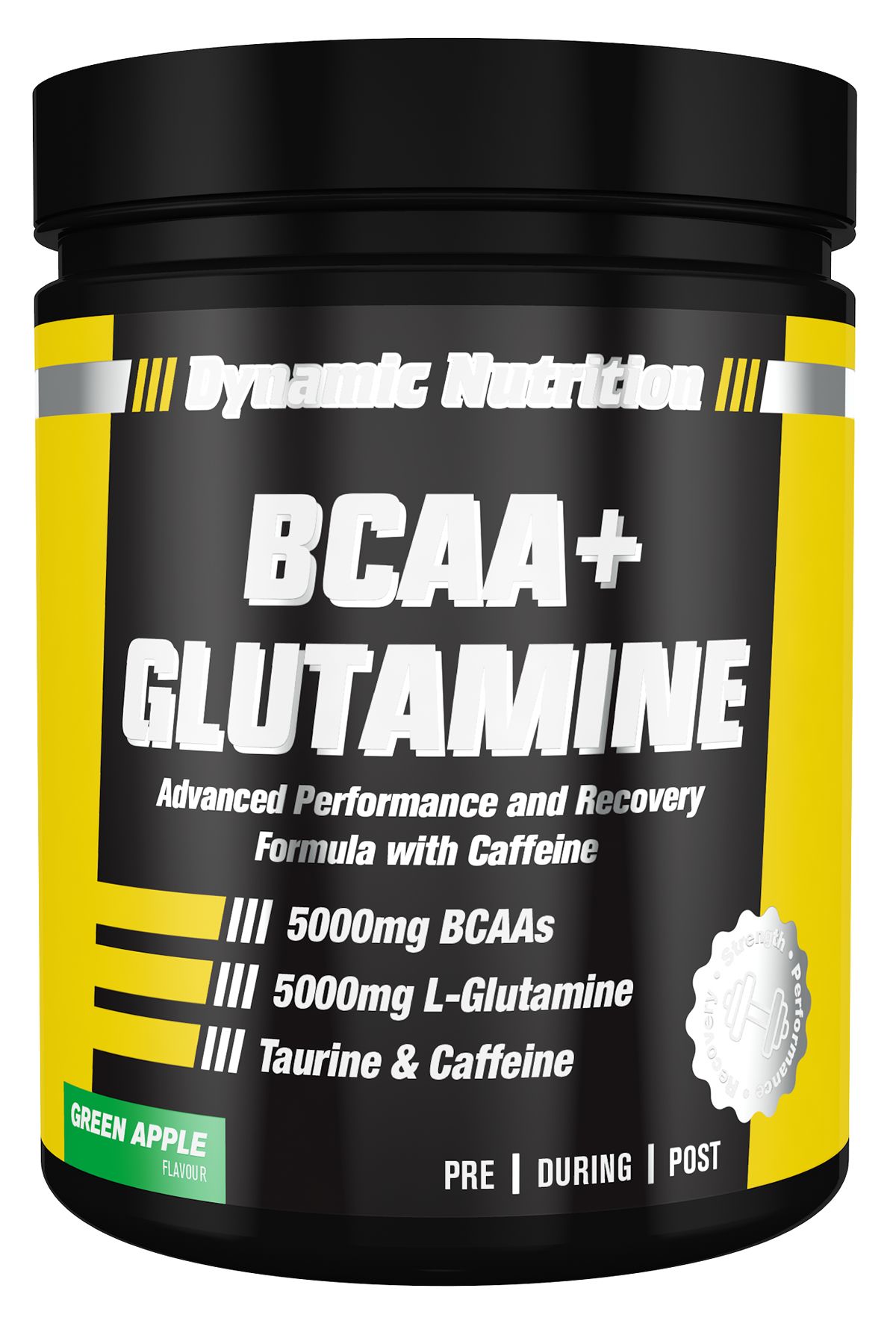 Dynamic Nutrition Bcaa Glutamine 300 gr (YEŞİL ELMA AROMALI)