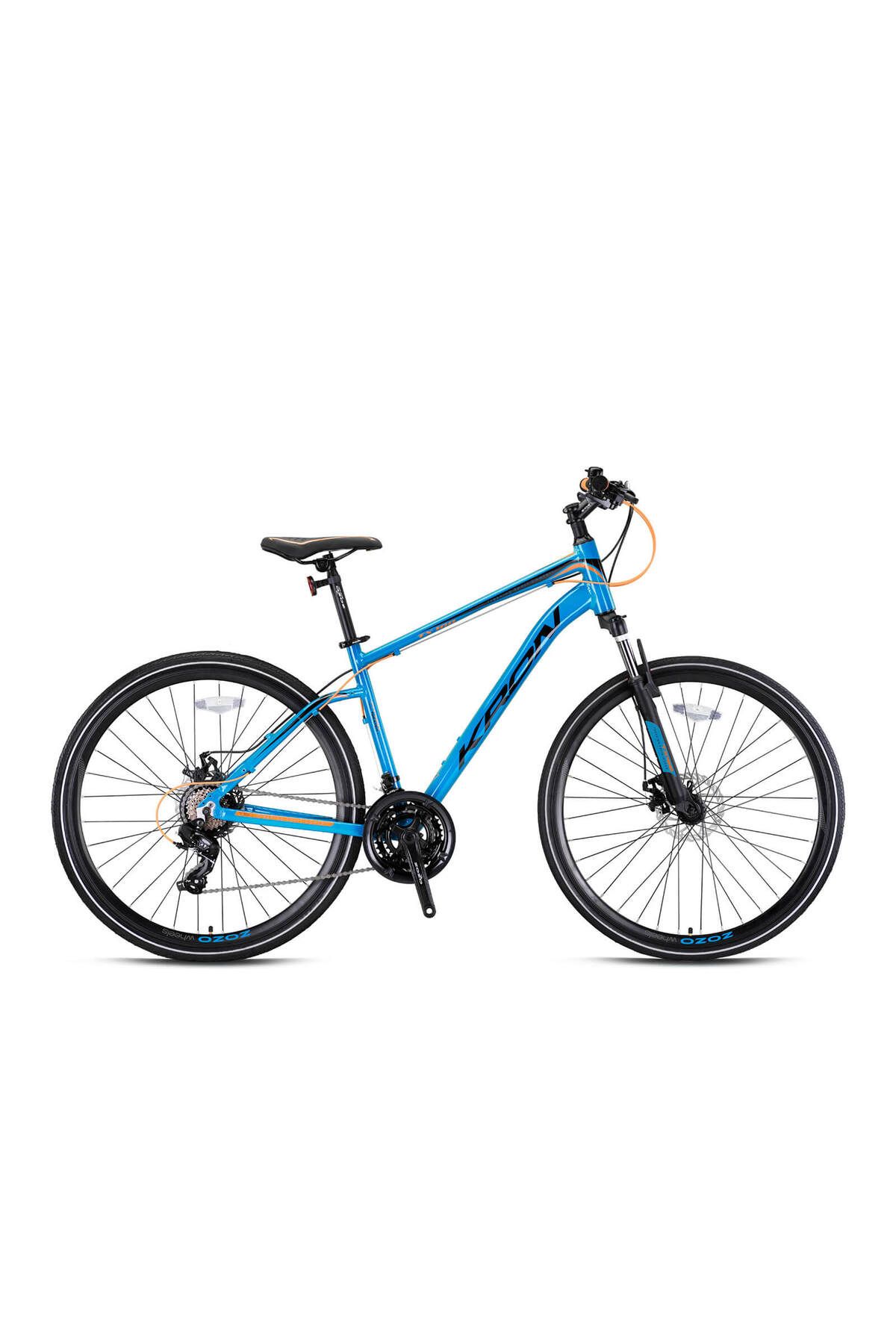 Kron TX100 28 Jant Trekking Bisiklet Mavi Turuncu Siyah 46 cm