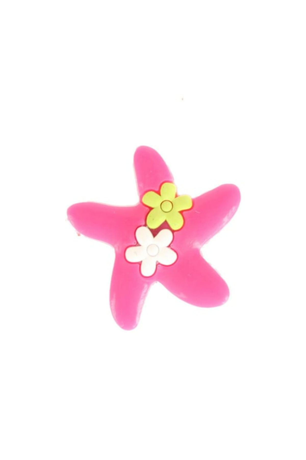 Jibbitz Pembe Deniz Yıldızı Terlik Süsü Jibbitz
