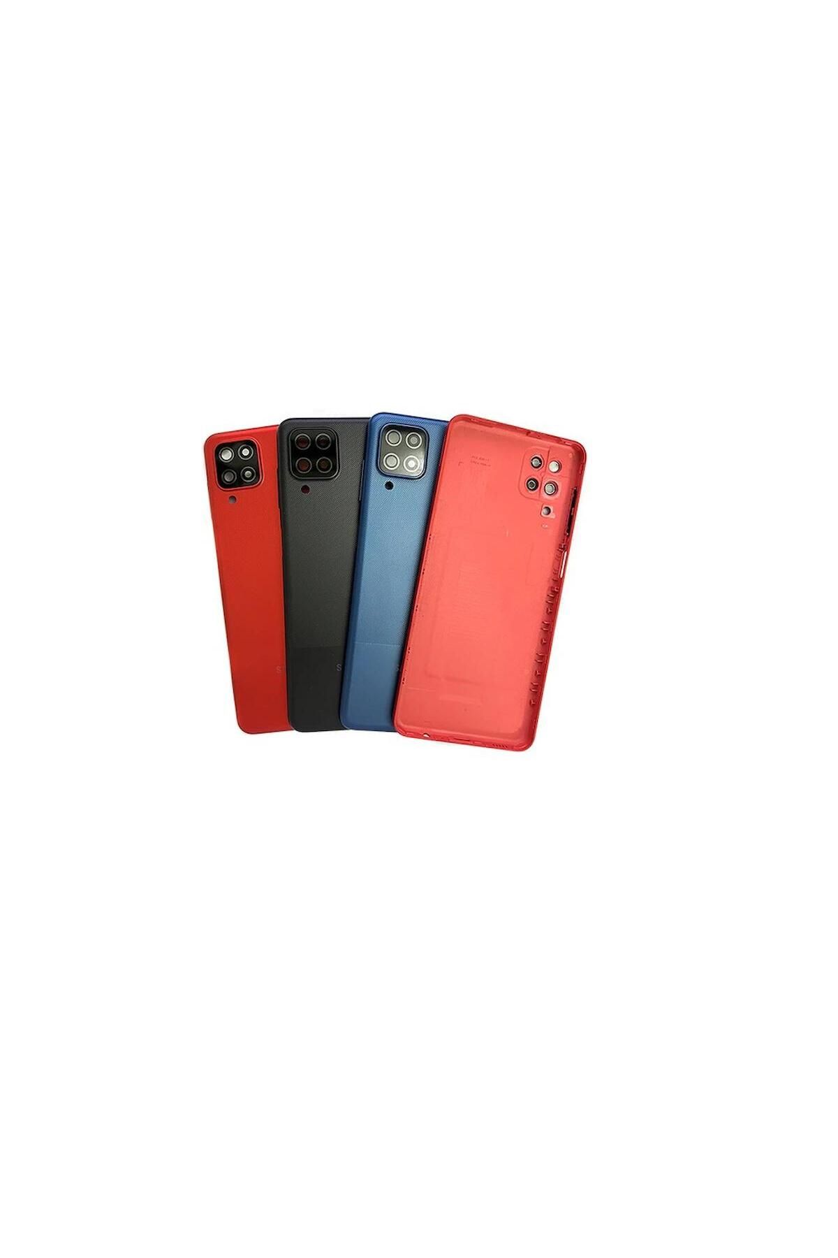 TeknoPrime Samsung Galaxy A12 A215F İle Uyumlu Arka Pil Kapak Siyah