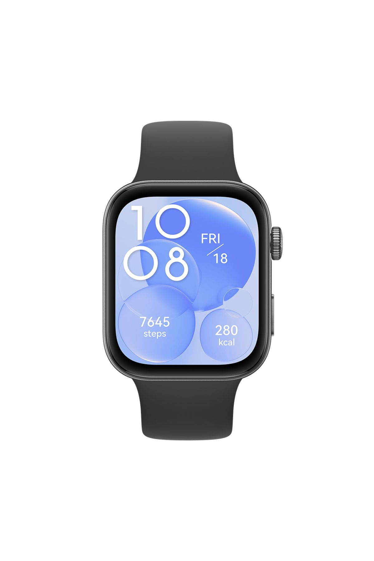 Huawei WATCH FIT 3, 1.82" AMOLED Display, Ultra-Slim Design, Compatible with iOS & Android, Black