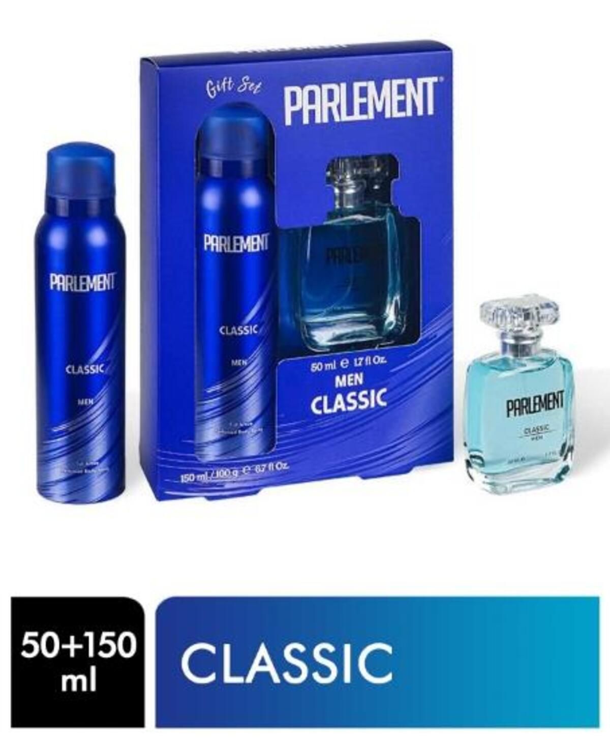 Parlement Classic Erkek 50 ml Parfüm 150 ml Deodorant Gif Set