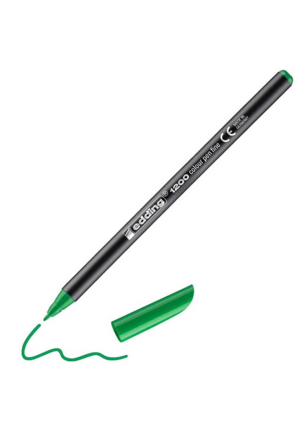 Edding Yeşil Keçeli Kalem Kesik Uçlu E-2200