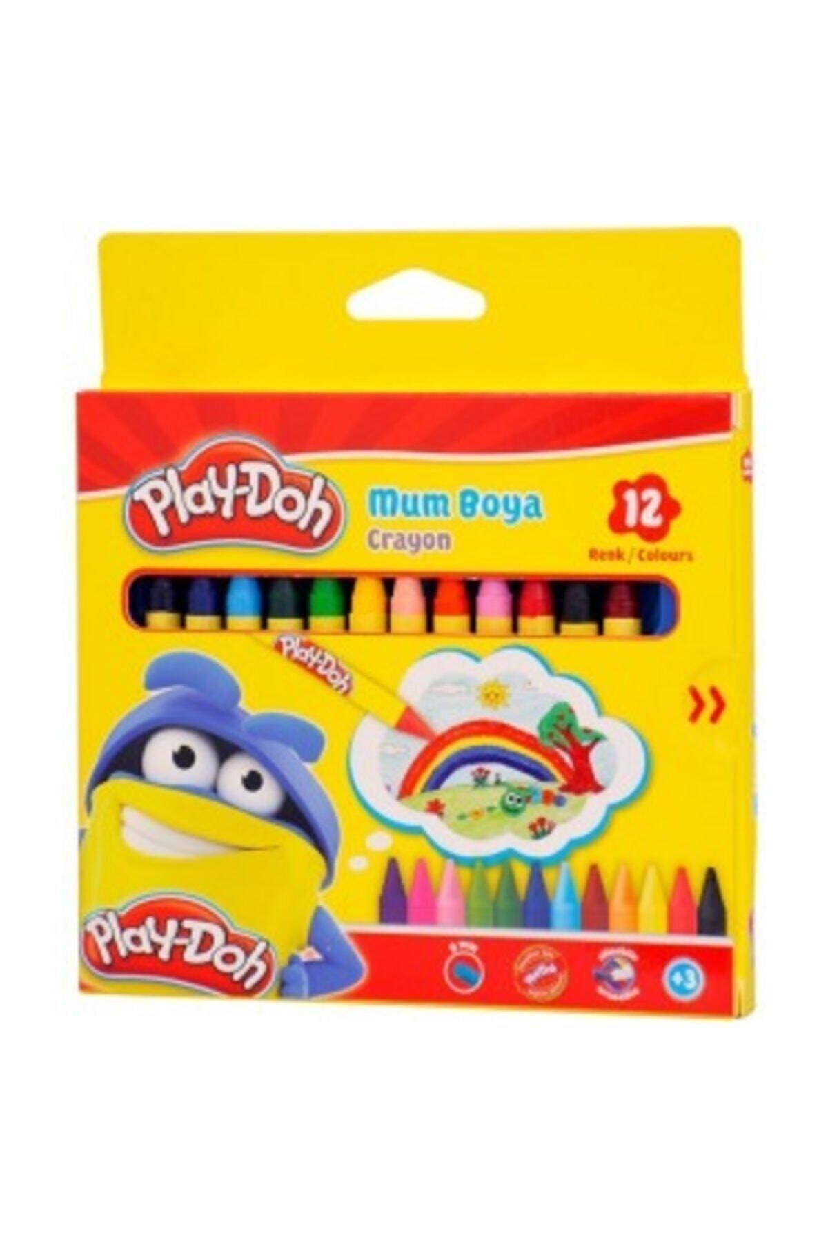 Play Doh Play-doh 12 Renk Jumbo Mum Boya Silinebilir Cr005