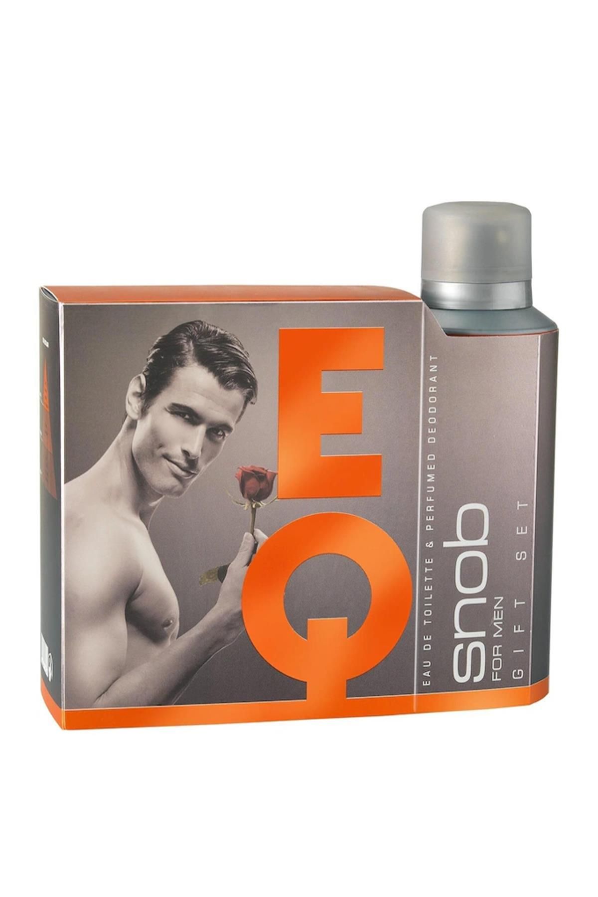 Snob Eq Edt 100 ml Erkek Parfüm 150 ml Deodorant