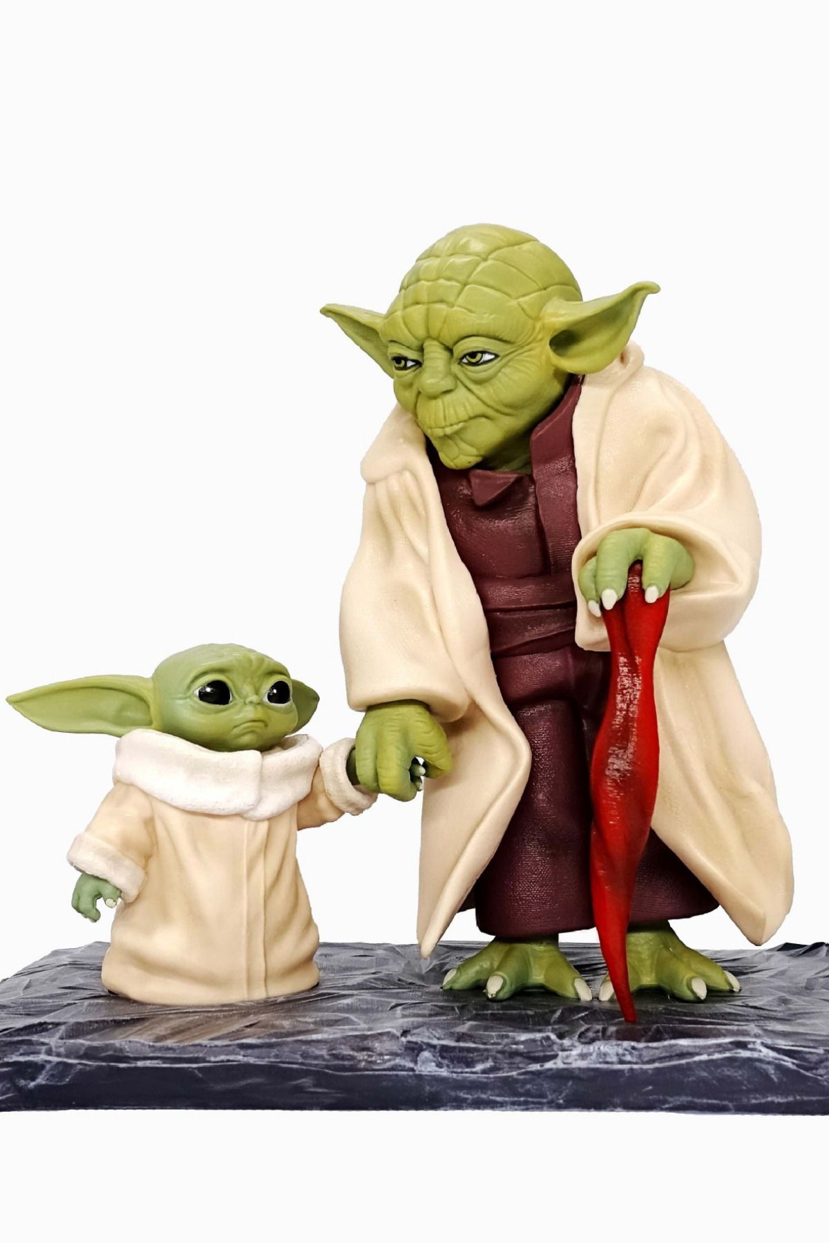 Woody Sofia Babalar günü hediyesi Star Wars Master yoda Baby Grogu Bebek Yoda 17cm CE Sertifikalı PVC Malzeme