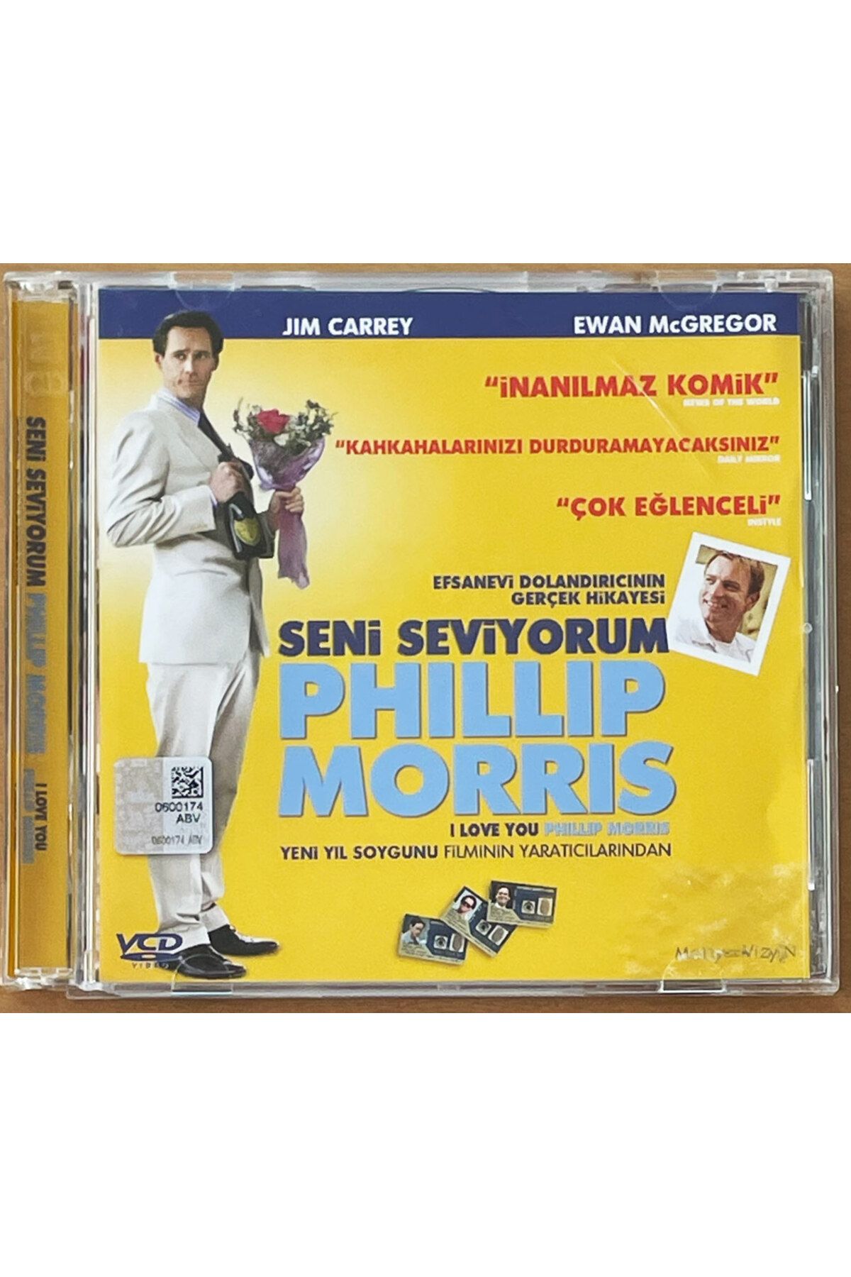 Kovak Kailyn Seni Seviyorum Phillip Morris (2009)  VCD Film ' Jim Carrey '