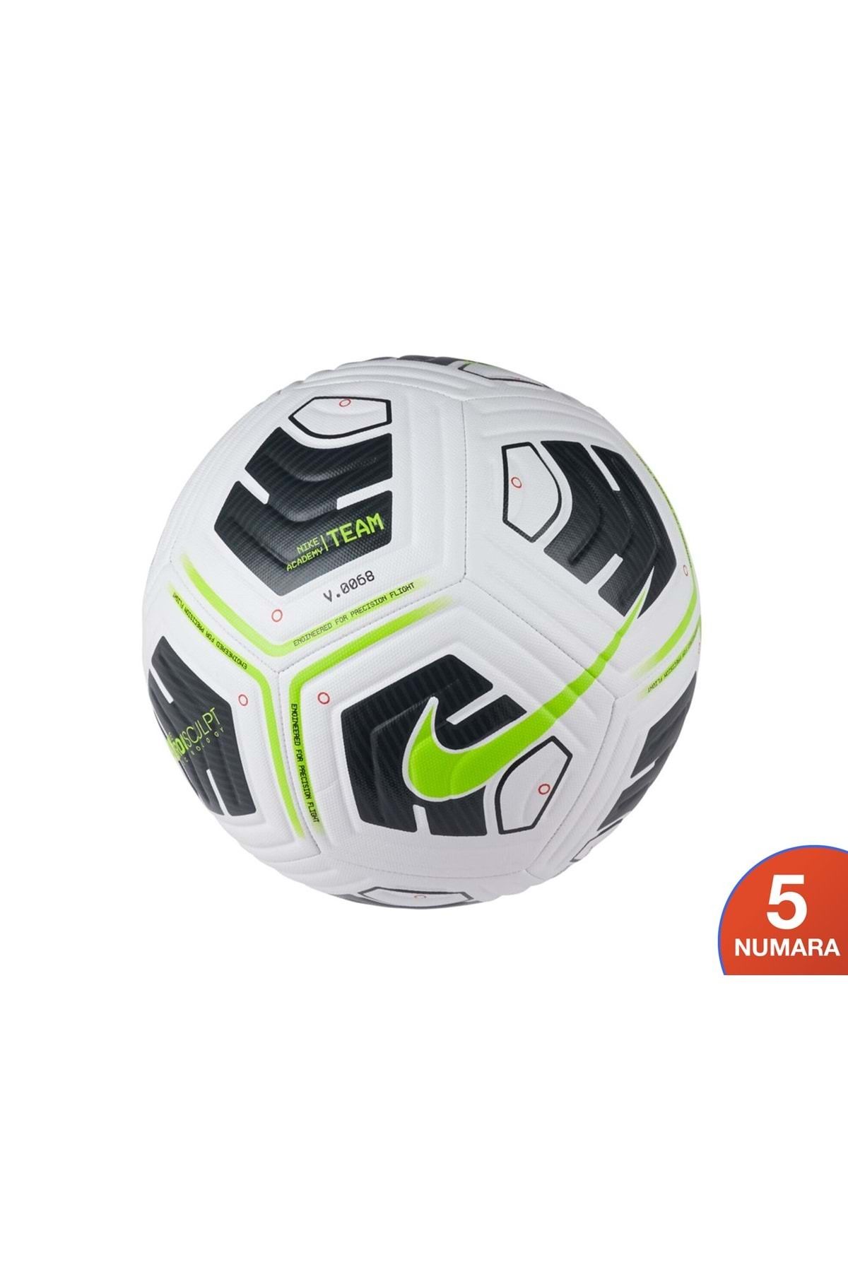 Nike Cu8047- Nk Academy - Team Unisex Beyaz Futbol Topu Sarı