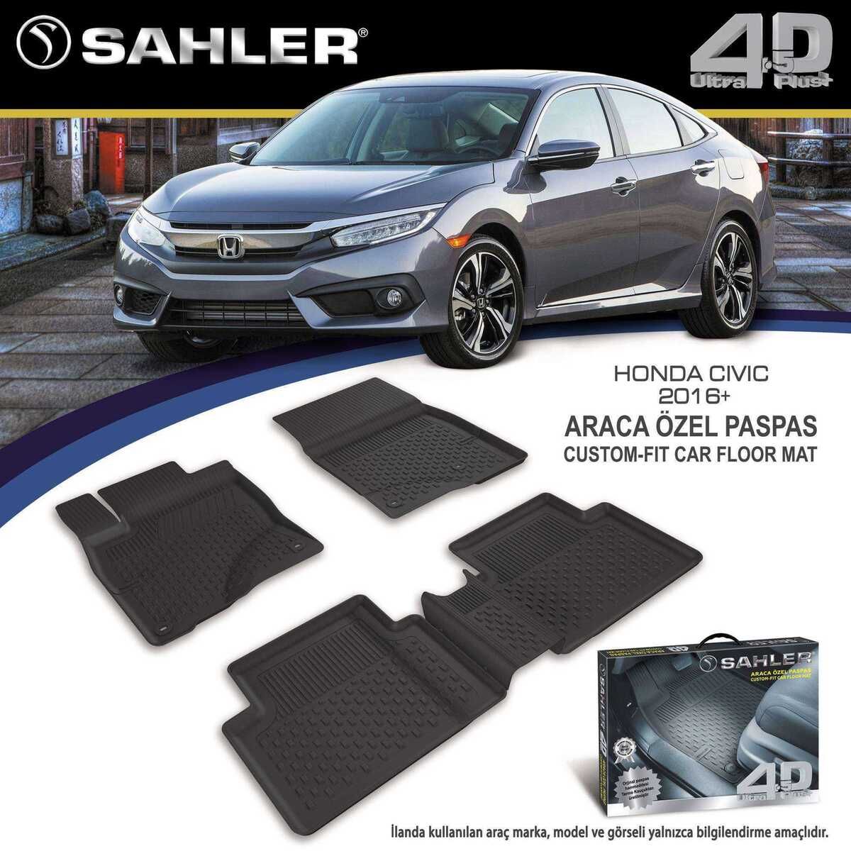 Sahler Honda Civic Fc5 Paspas Havuzlu 4.5d 2016-2020