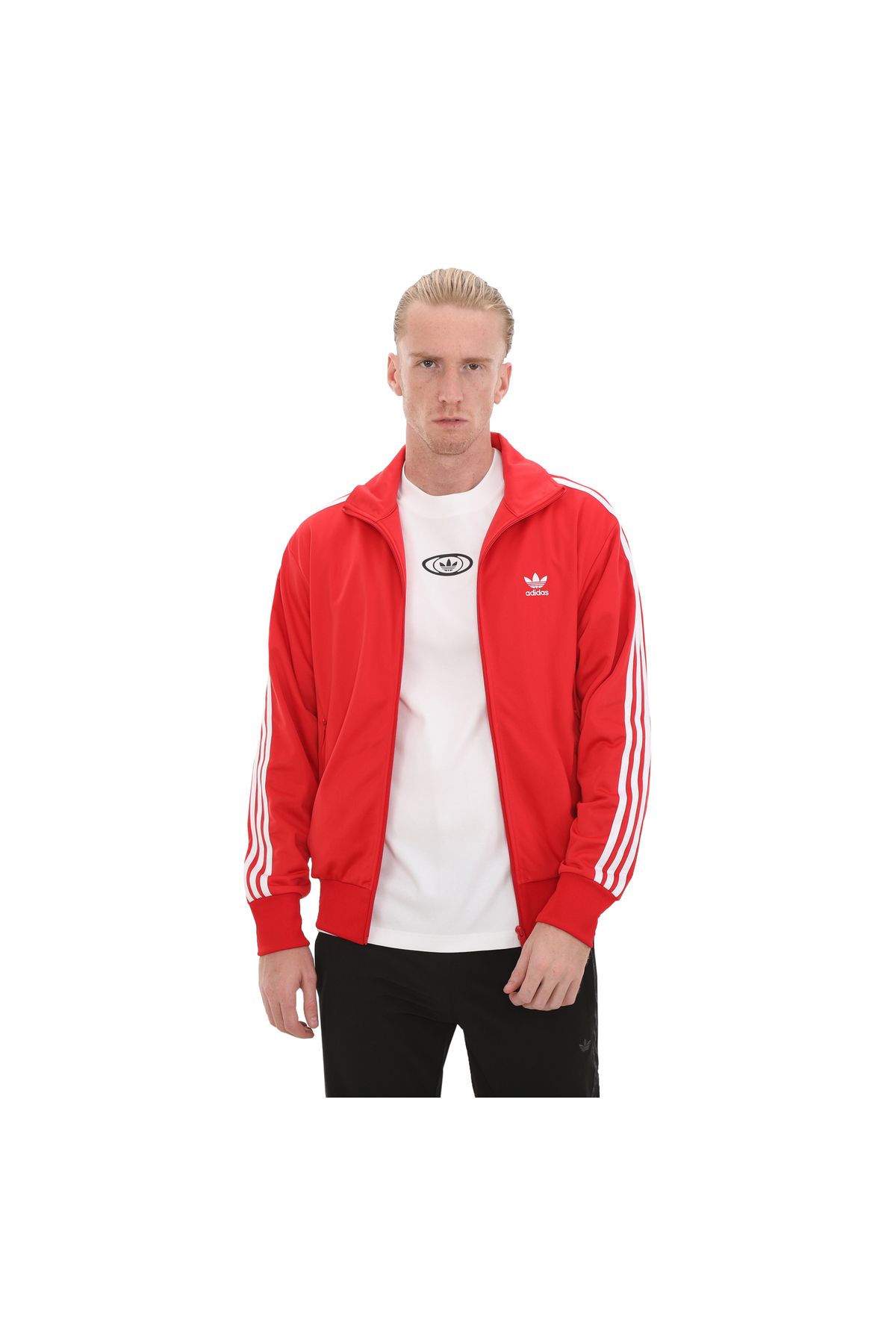 adidas Ij7060-e Fırebırd Tt Erkek Ceket Kırmızı