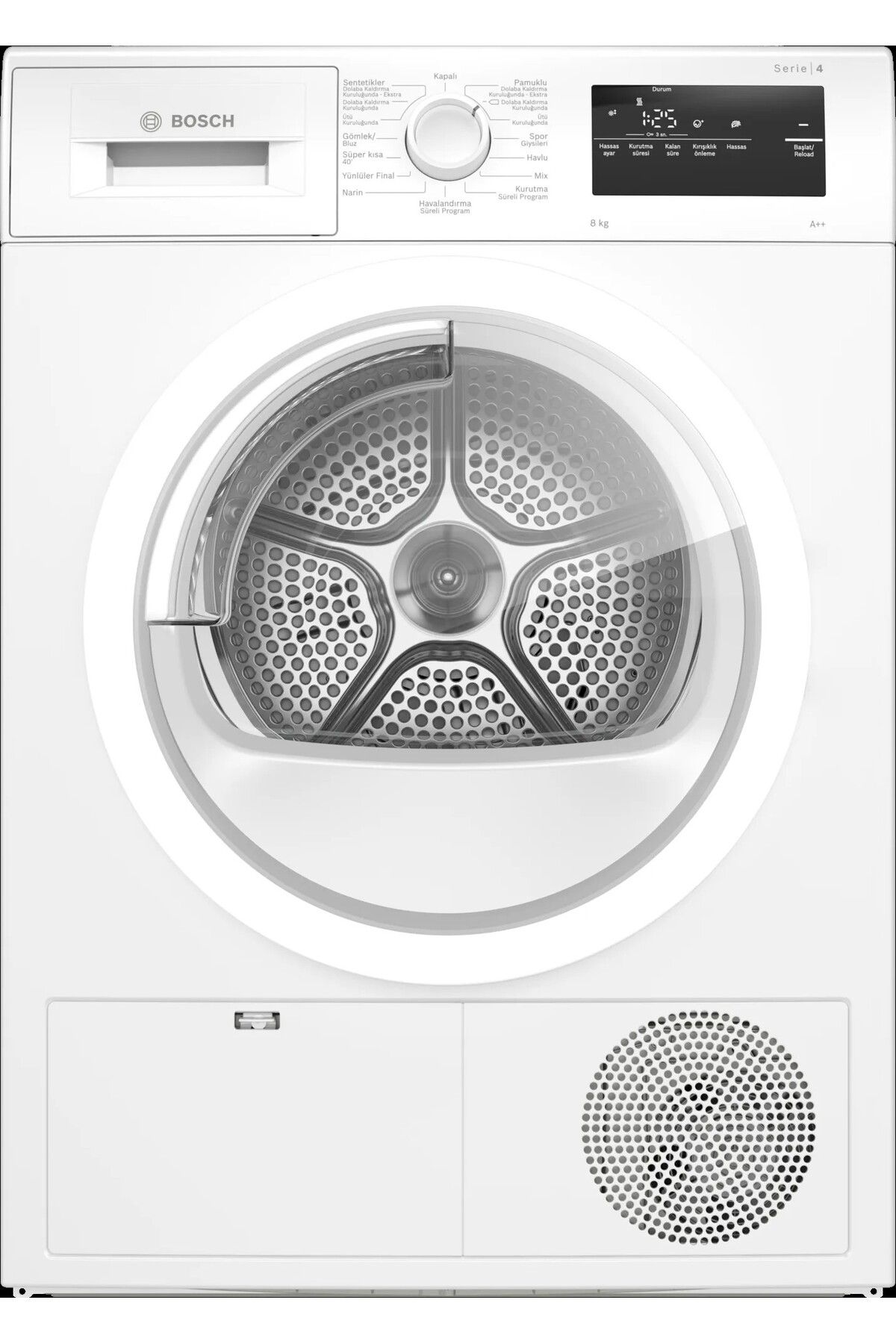Bosch WTH22200TR Serie 4 Isı Pompalı Kurutma Makinesi 8 kg