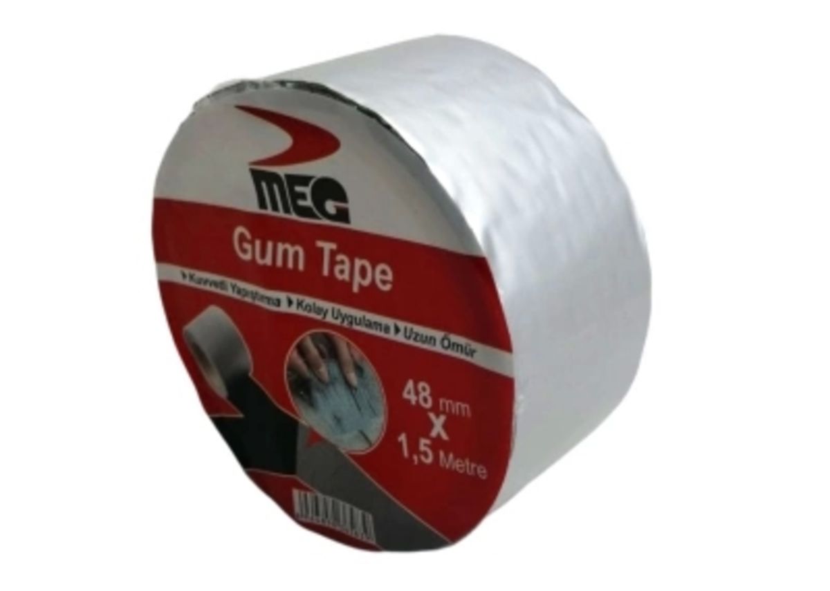 Genel Markalar Art002 C01 Gum Tape 48Mmx1.5Mt Su Sizdirmaz Sakiz Tamir Banti (4172) Bernami Yeni
