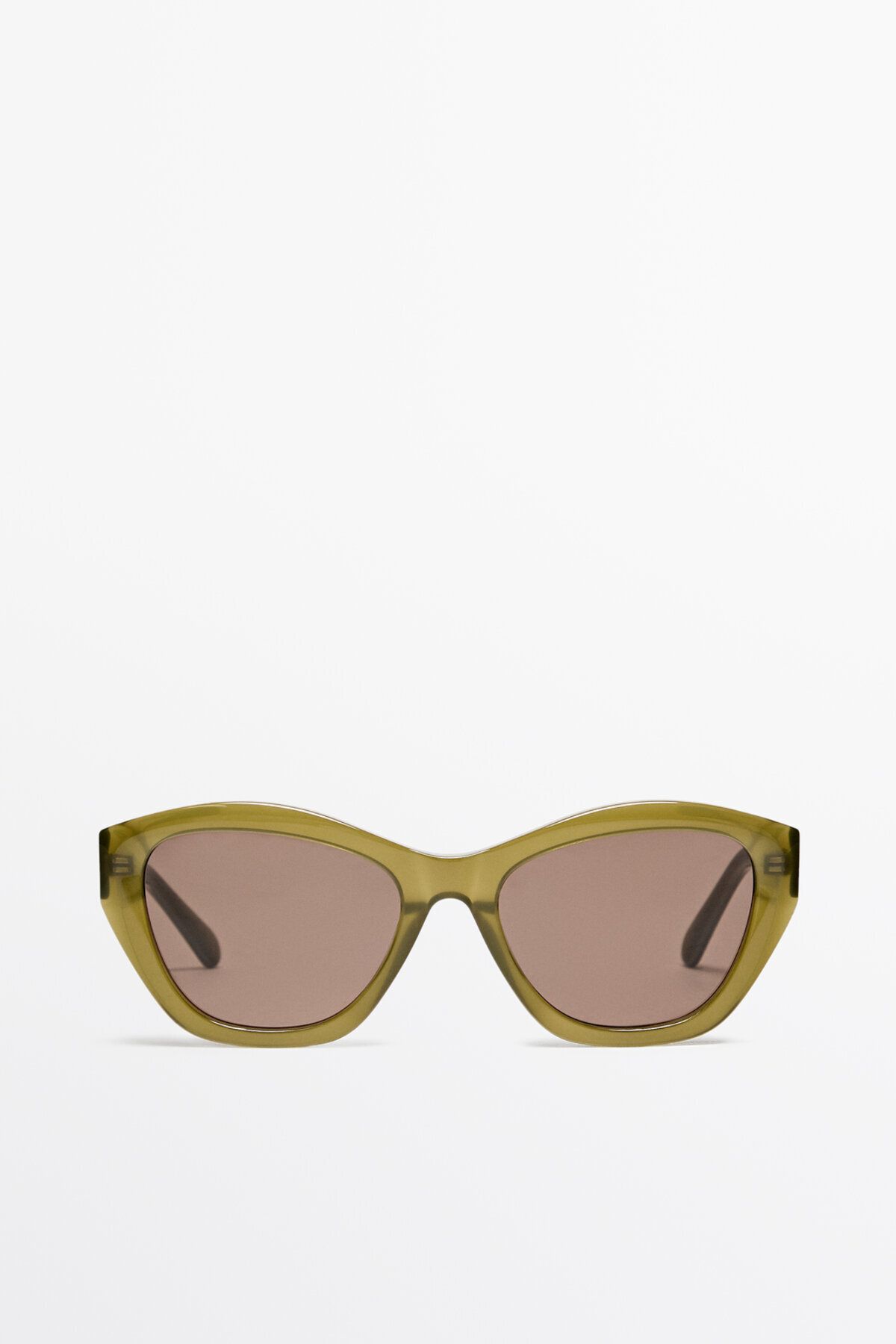 Massimo Dutti Yarı şeffaf güneş gözlüğü
