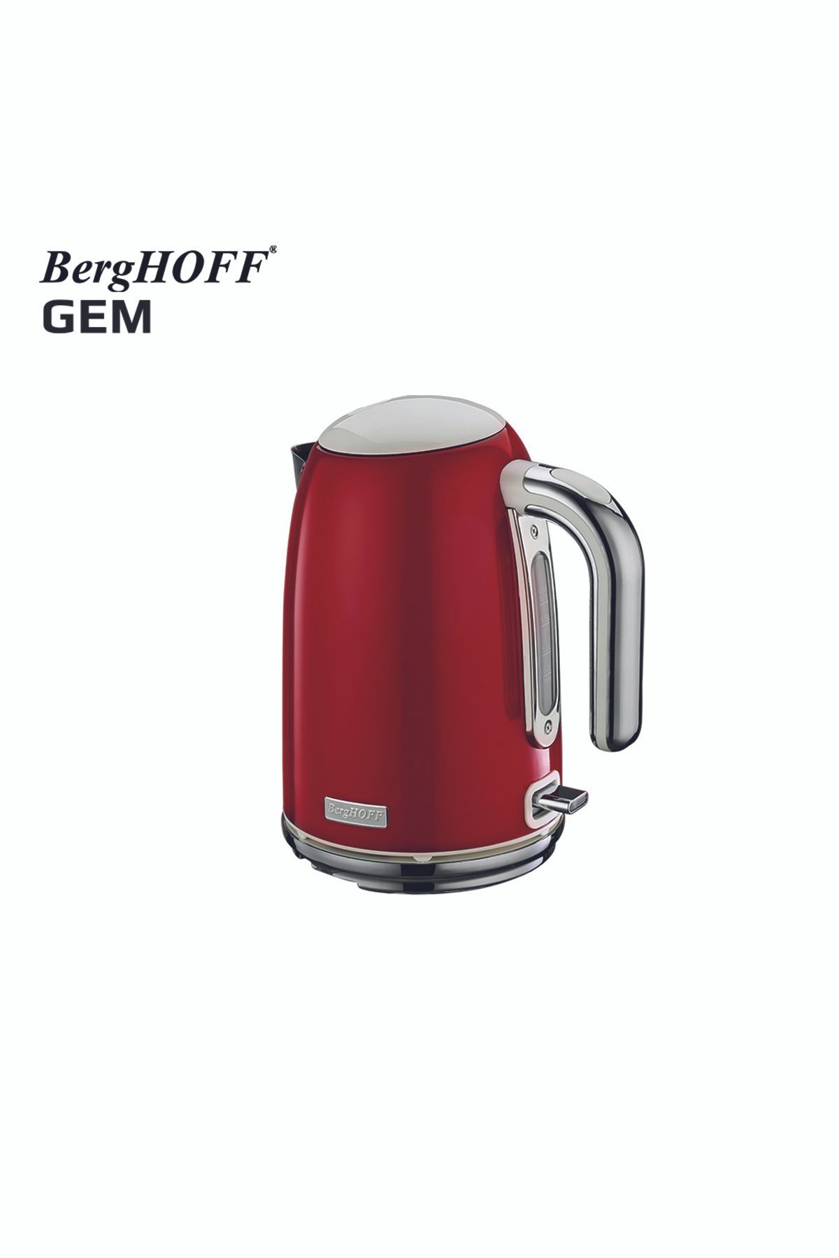 Berghoff Gem Retro 1.7 Litre Kırmızı Su Isıtıcısı