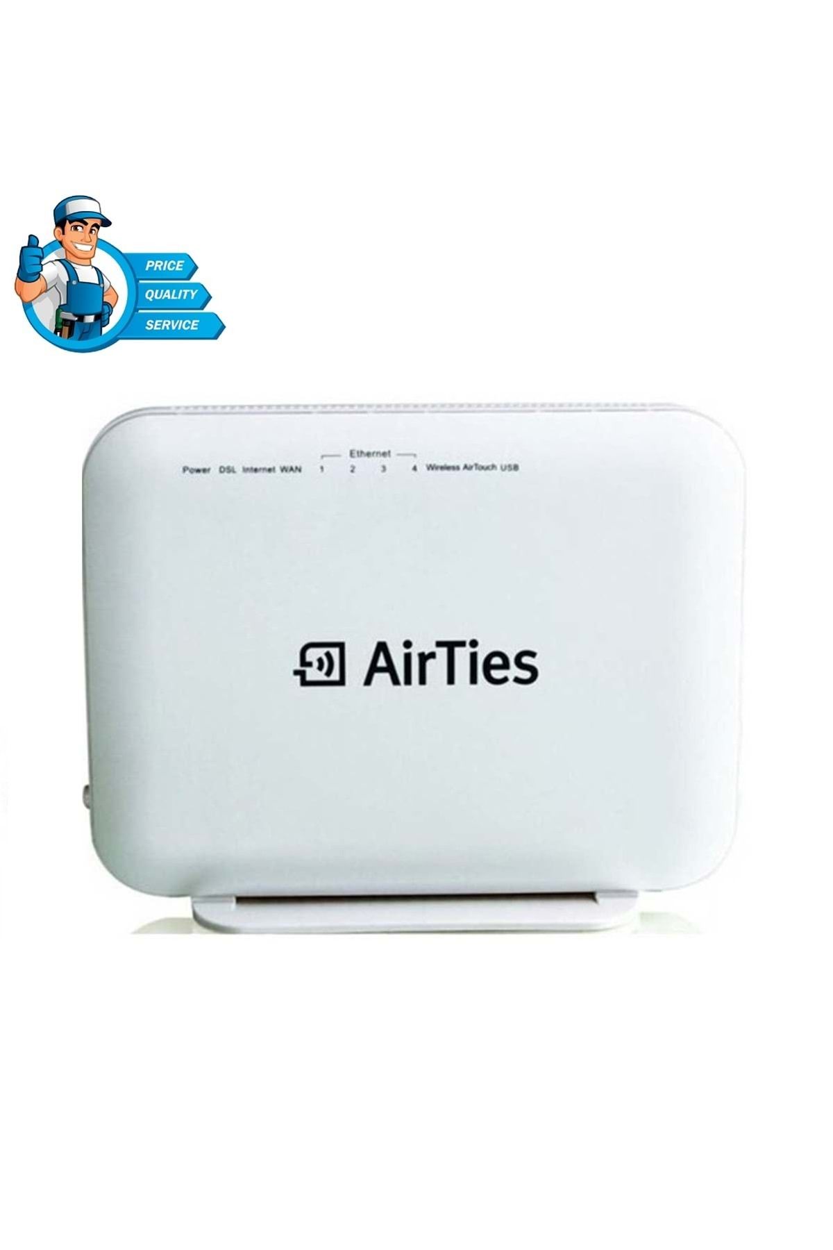 Airties Retail 5650 Bk Rt Vers.1 Adsl2/vdsl2 Modem/router (KUTULU-YENİLENMİŞ)