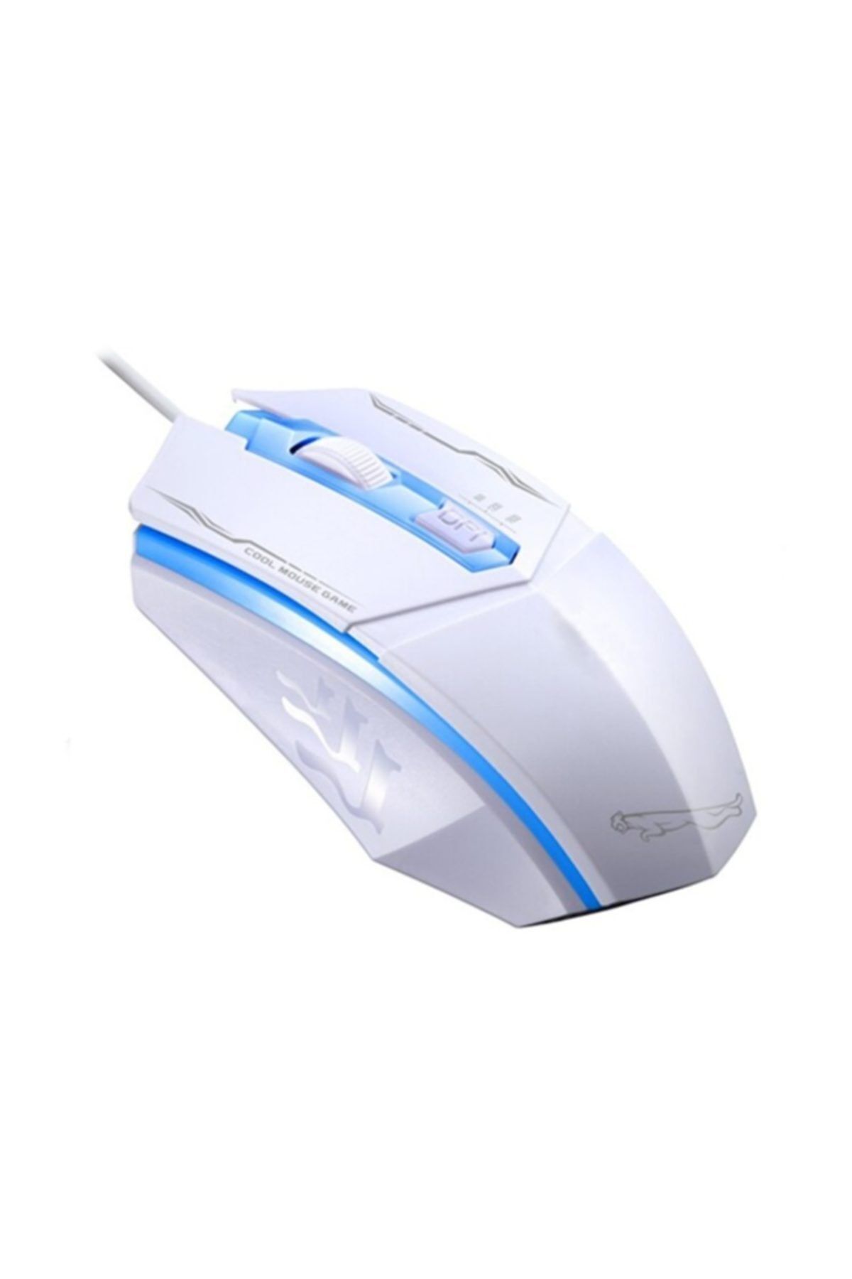Gomax GMX M1 Gaming RGB Işıklı Oyuncu Fare Gaming Mouse Beyaz
